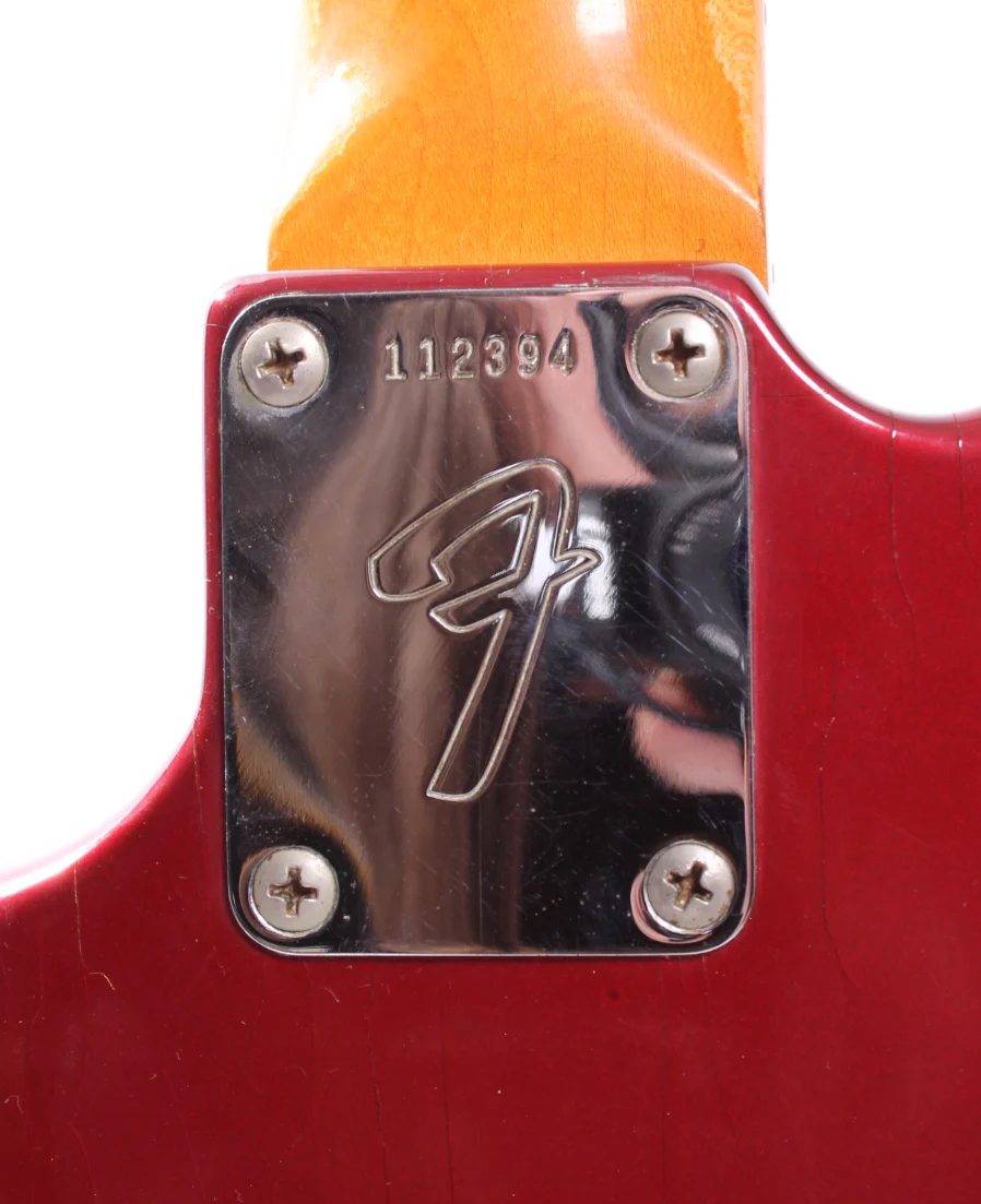 1966 Fender Jaguar candy apple red - Image 11