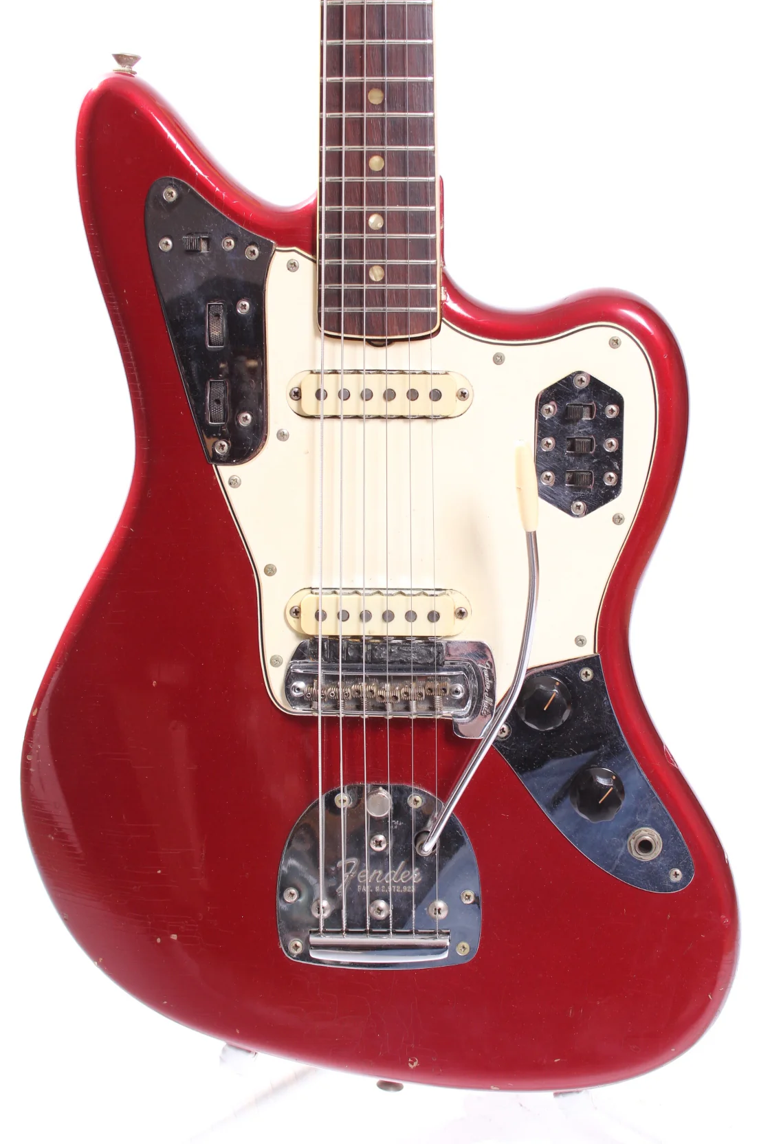 1966 Fender Jaguar candy apple red - Image 2