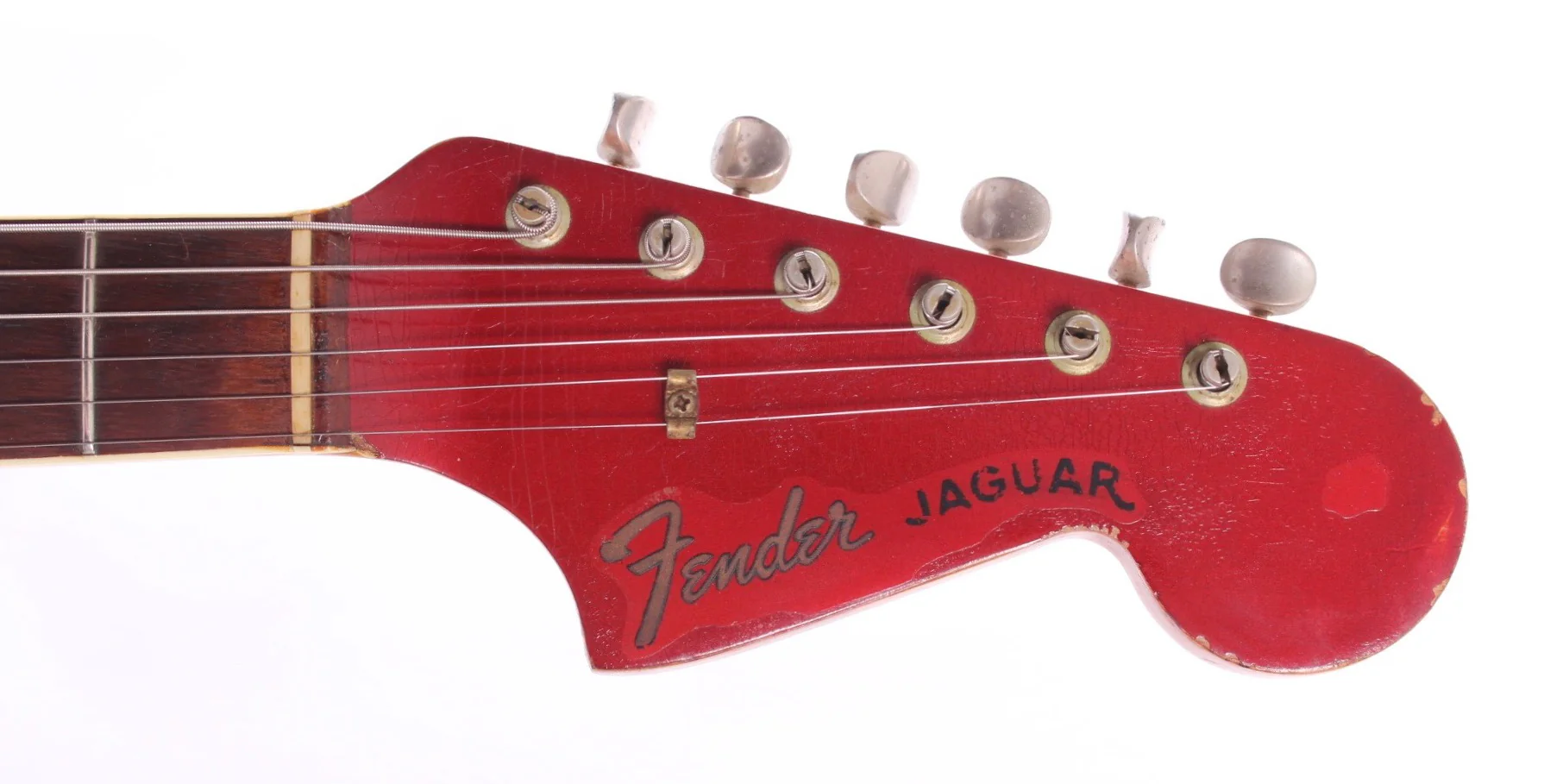 1966 Fender Jaguar candy apple red - Image 5