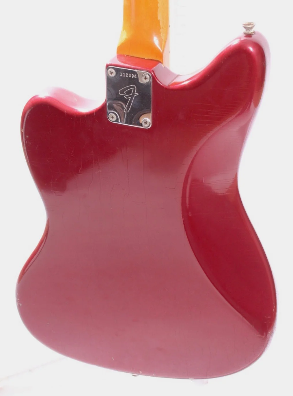1966 Fender Jaguar candy apple red - Image 8