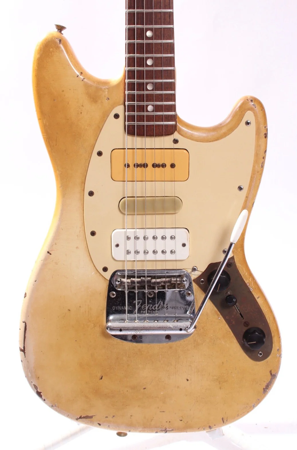 1966 Fender Mustang Hot Rod olympic white - Image 2
