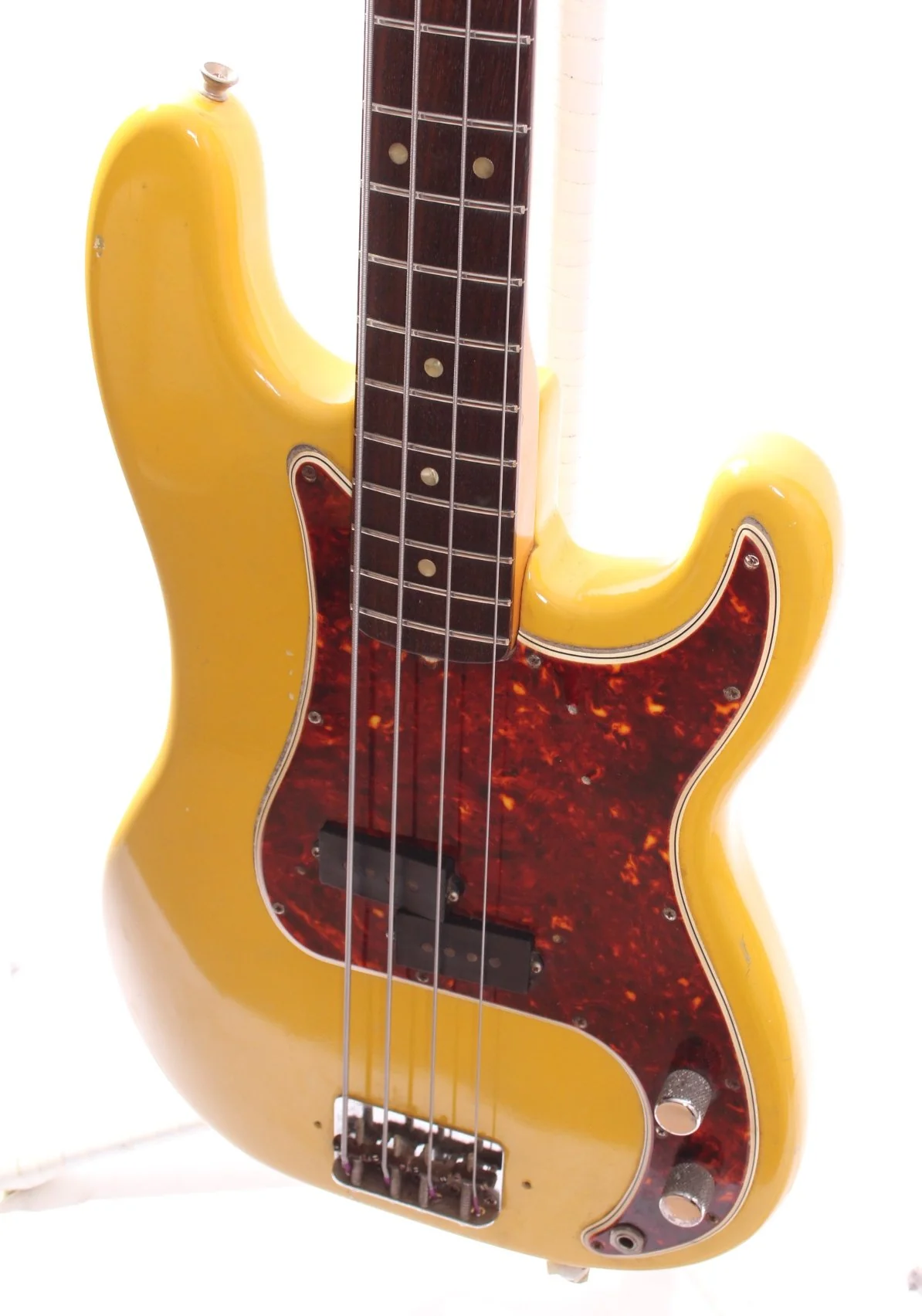 1966 Fender Precision Bass monaco yellow - Image 3