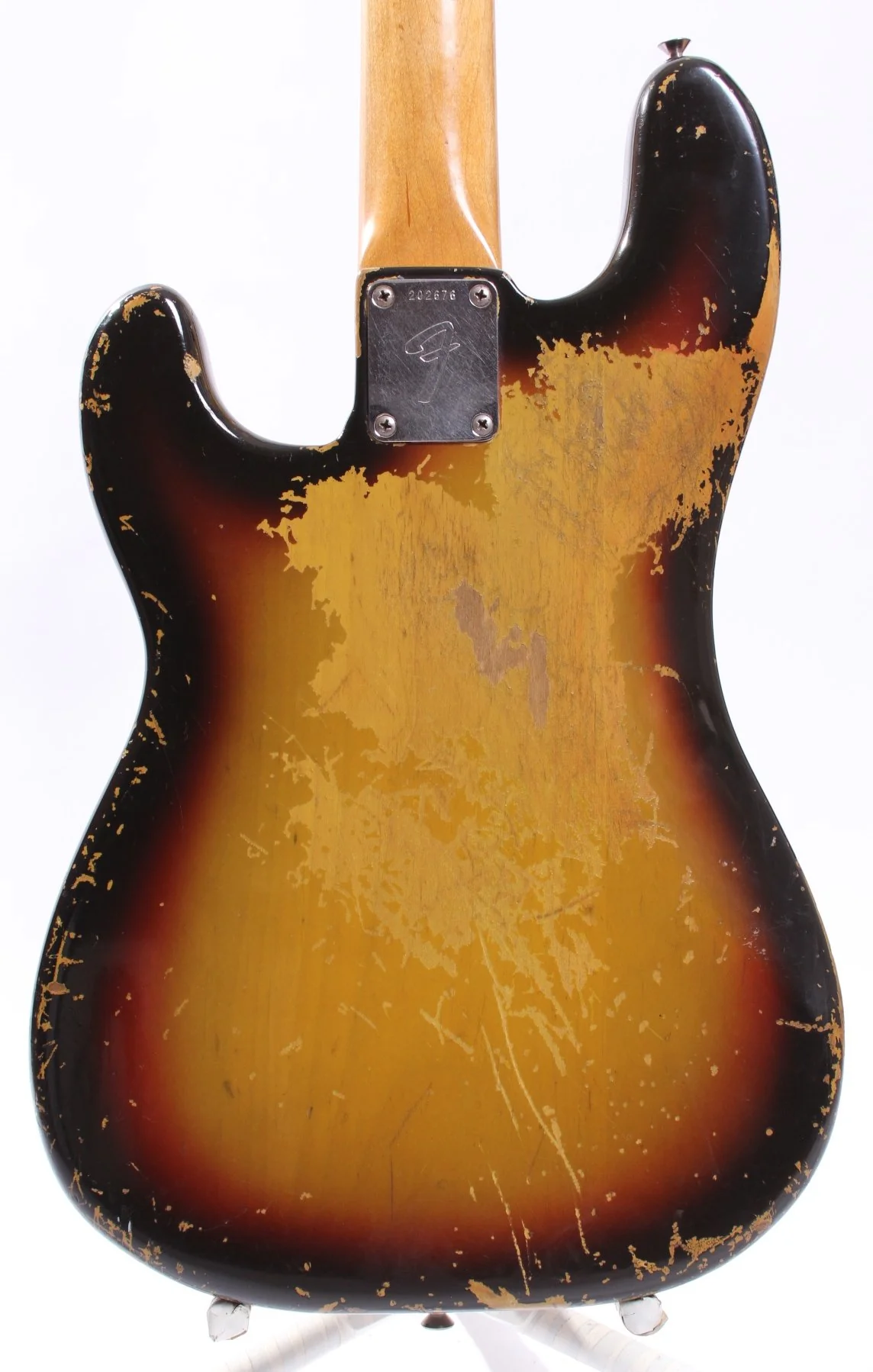 1966 Fender Precision Bass sunburst - Image 7