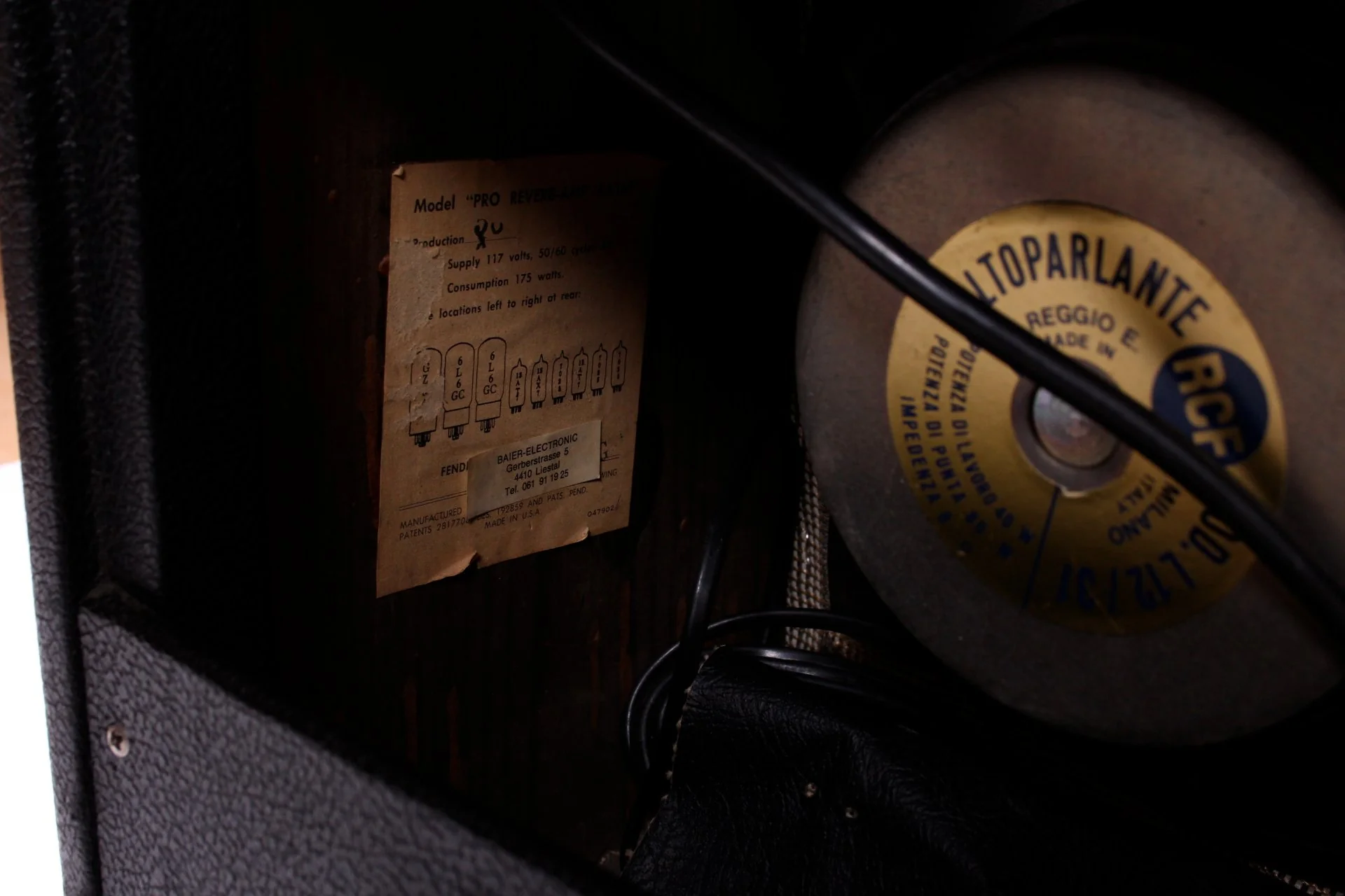 1966 Fender Pro Reverb Amp - Image 7