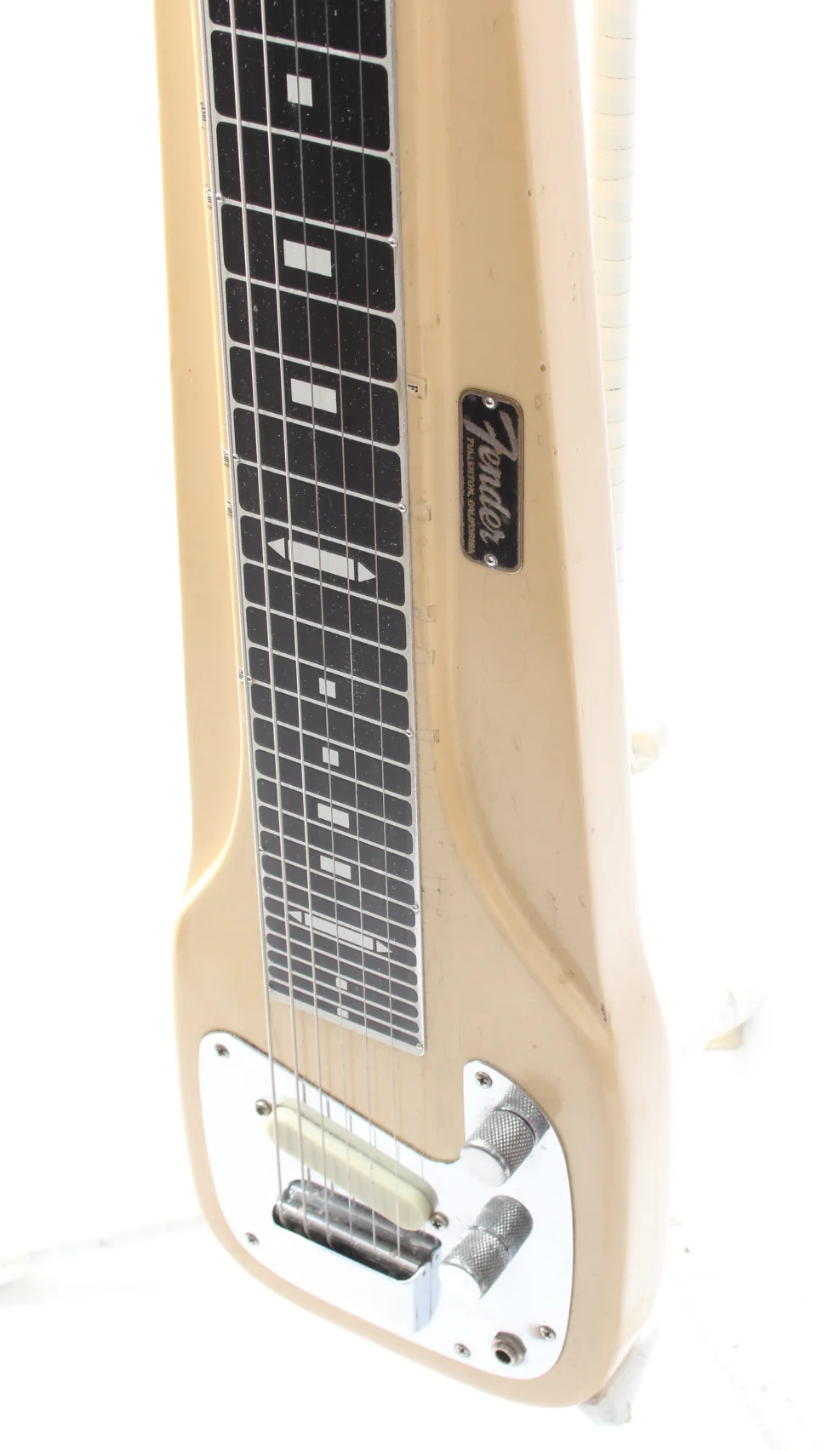 1966 Fender Studio Deluxe olympic white - Image 5