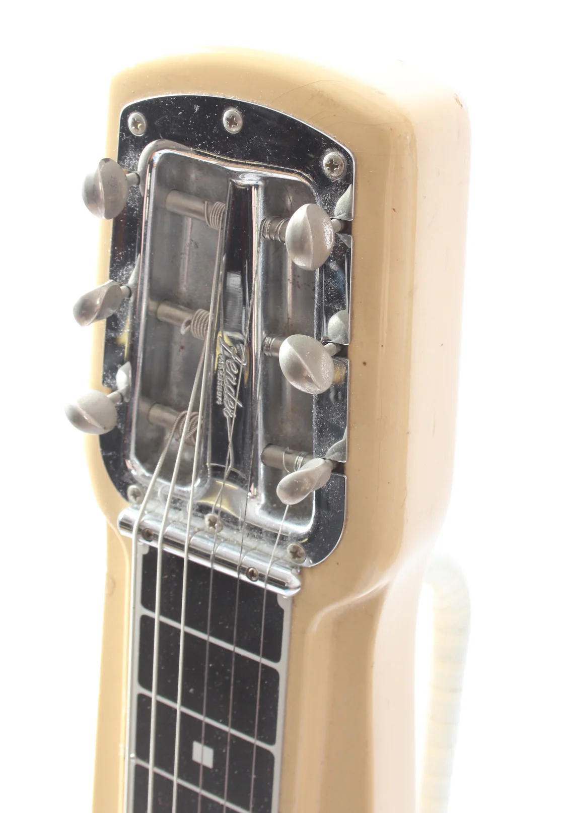 1966 Fender Studio Deluxe olympic white - Image 6