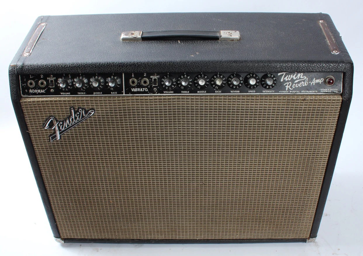 1966 Fender Twin Reverb blackface - Image 2