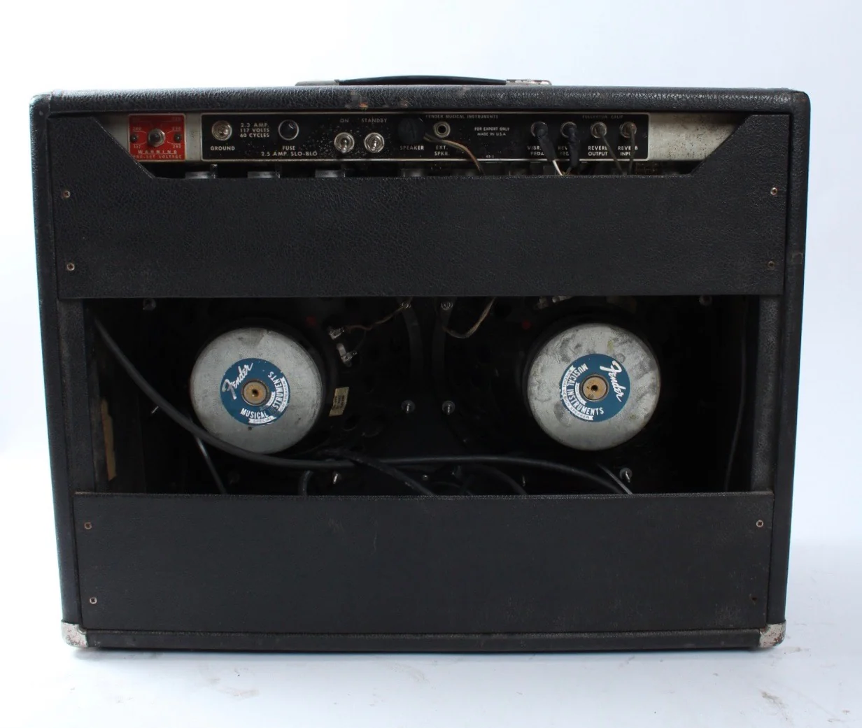 1966 Fender Twin Reverb blackface - Image 6