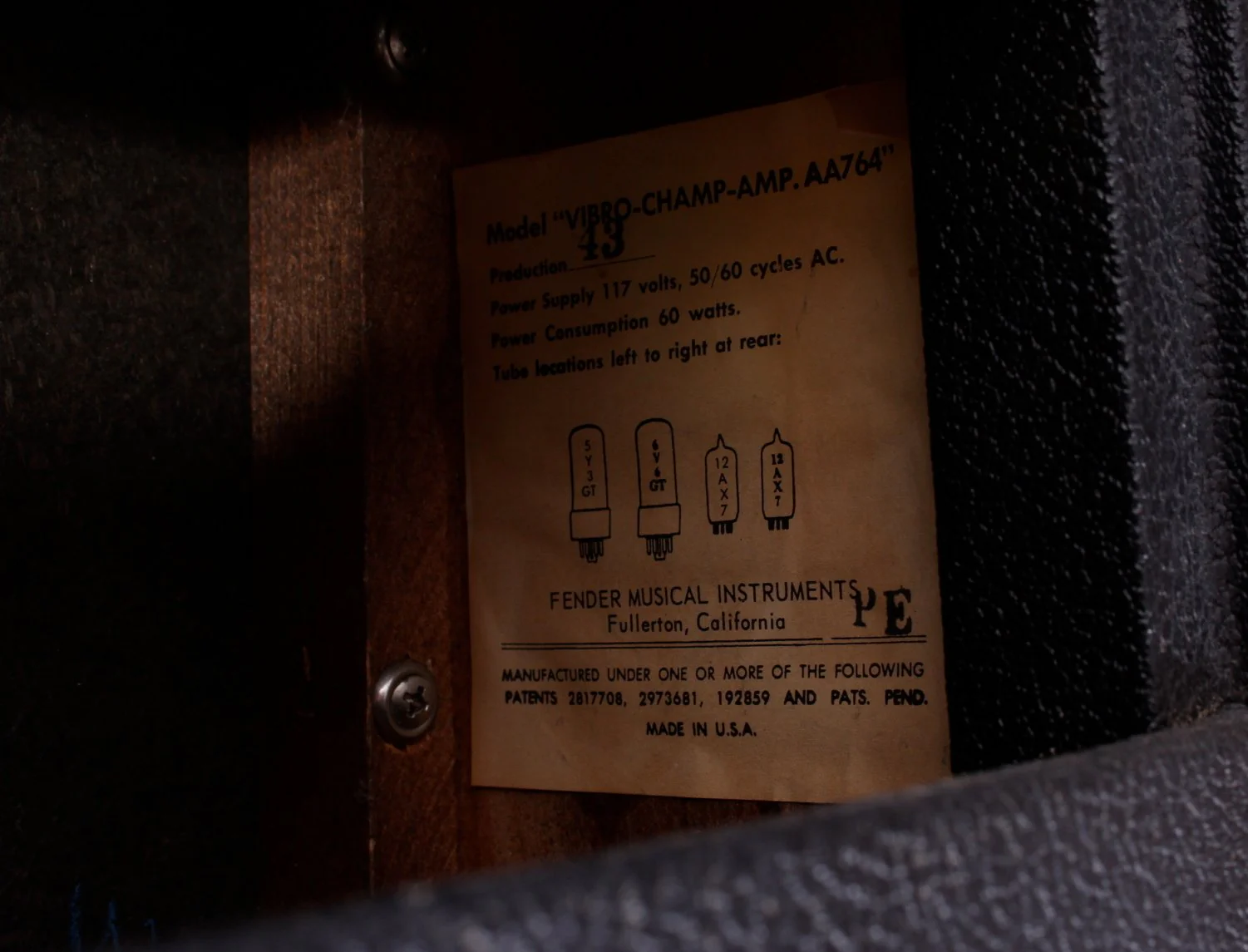 1966 Fender Vibro Champ - Image 7