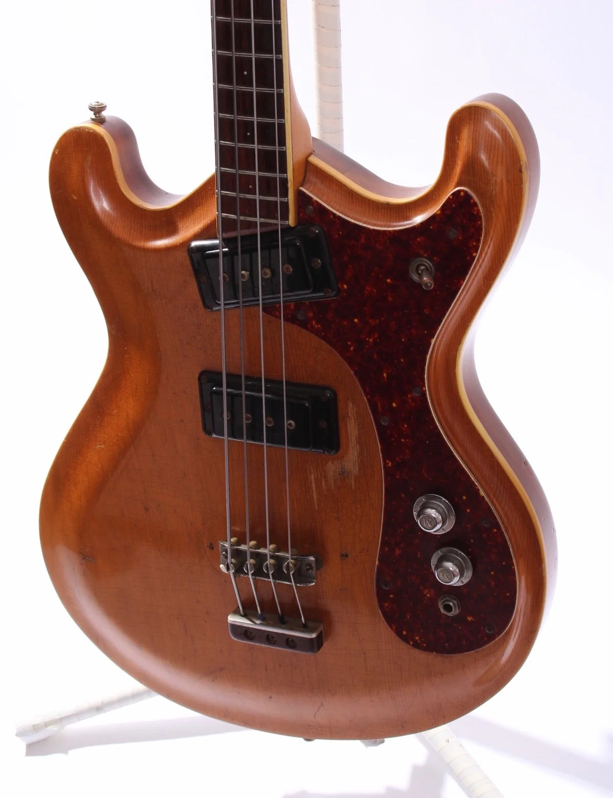 1966 Mosrite Mark X Joe Maphis Bass 502 natural - Image 3