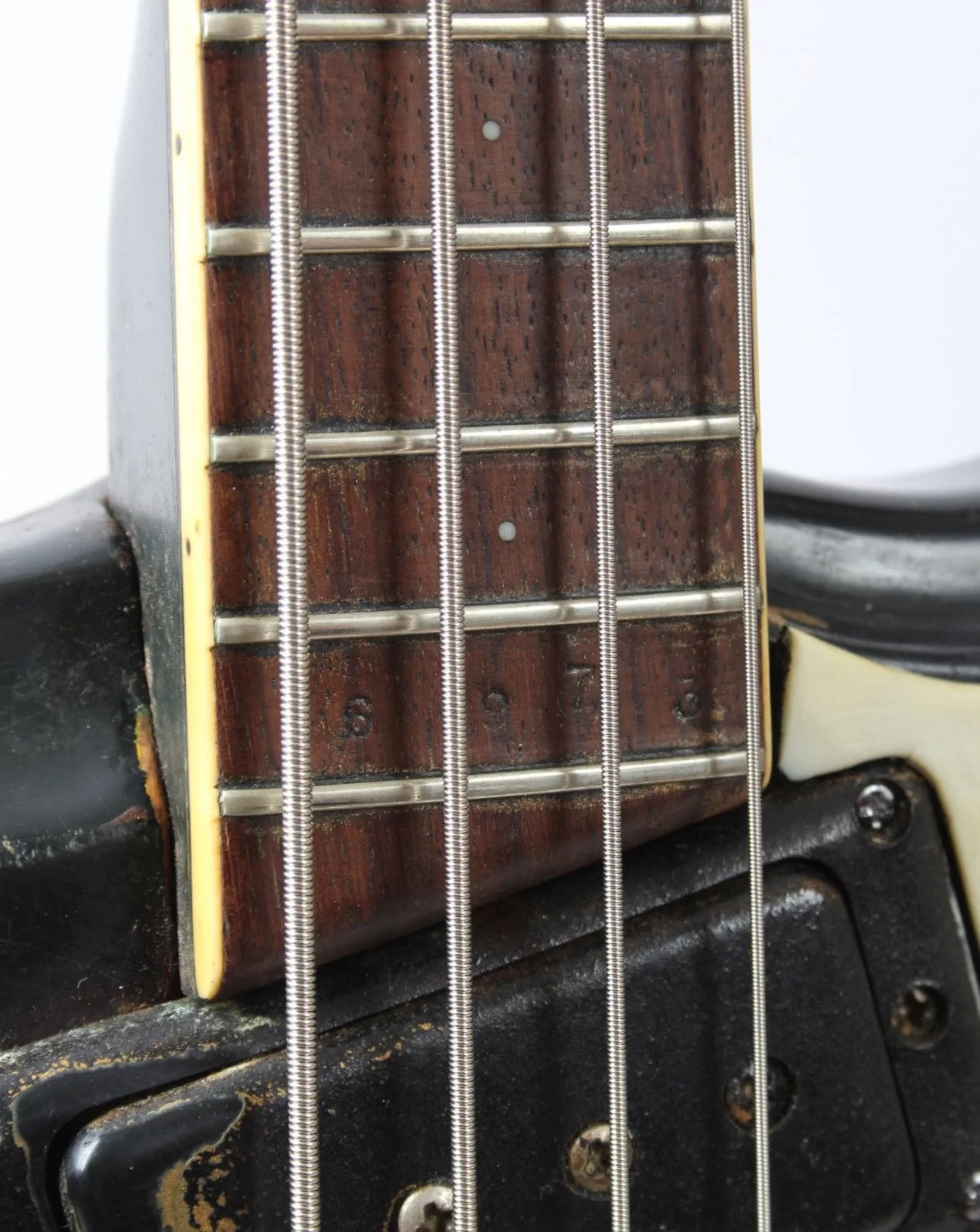 1966 Mosrite The Ventures Bass sunburst - Image 11
