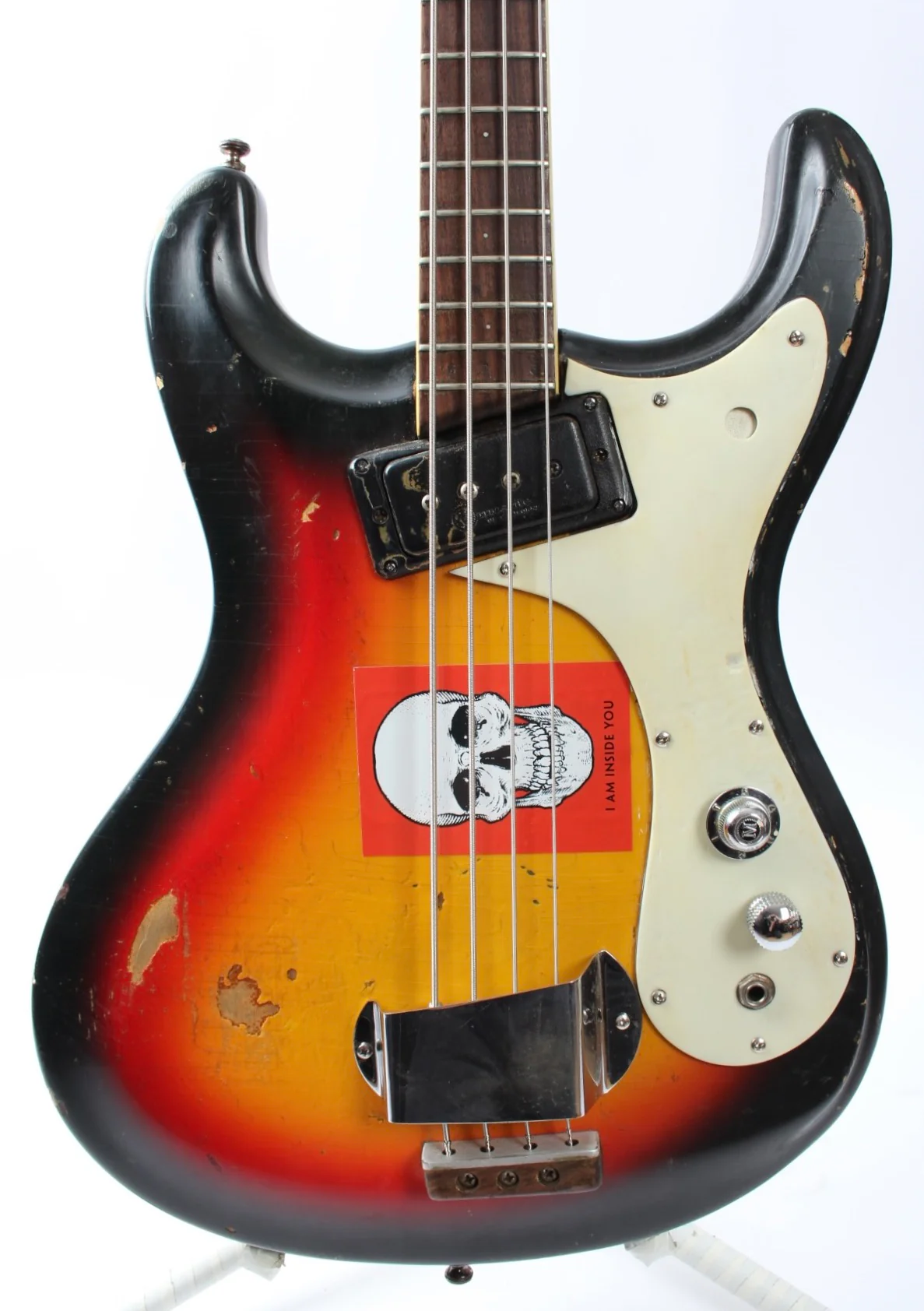 1966 Mosrite The Ventures Bass sunburst - Image 2