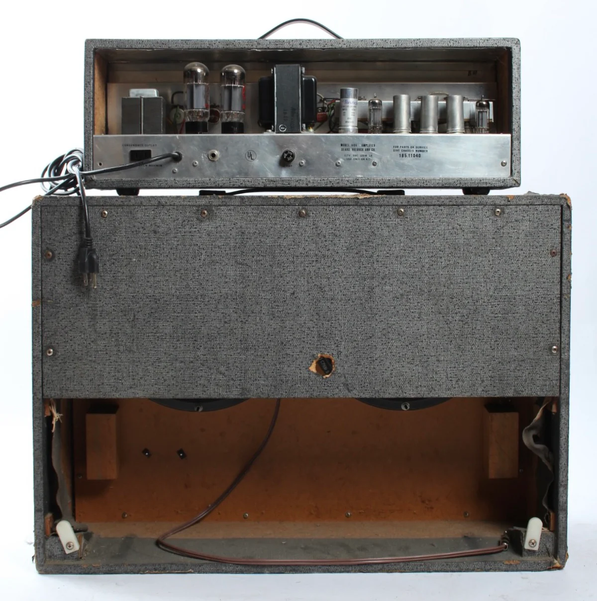 1966 Silvertone 1484 Twin Twelve - Image 12