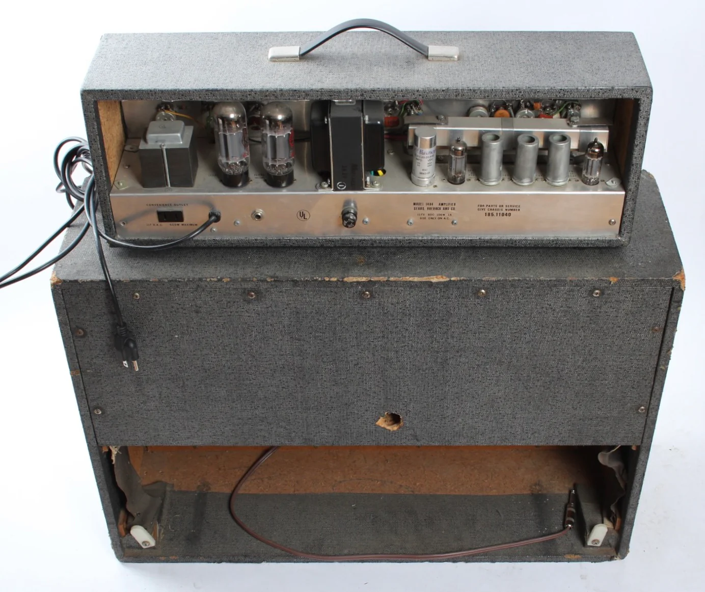 1966 Silvertone 1484 Twin Twelve - Image 6