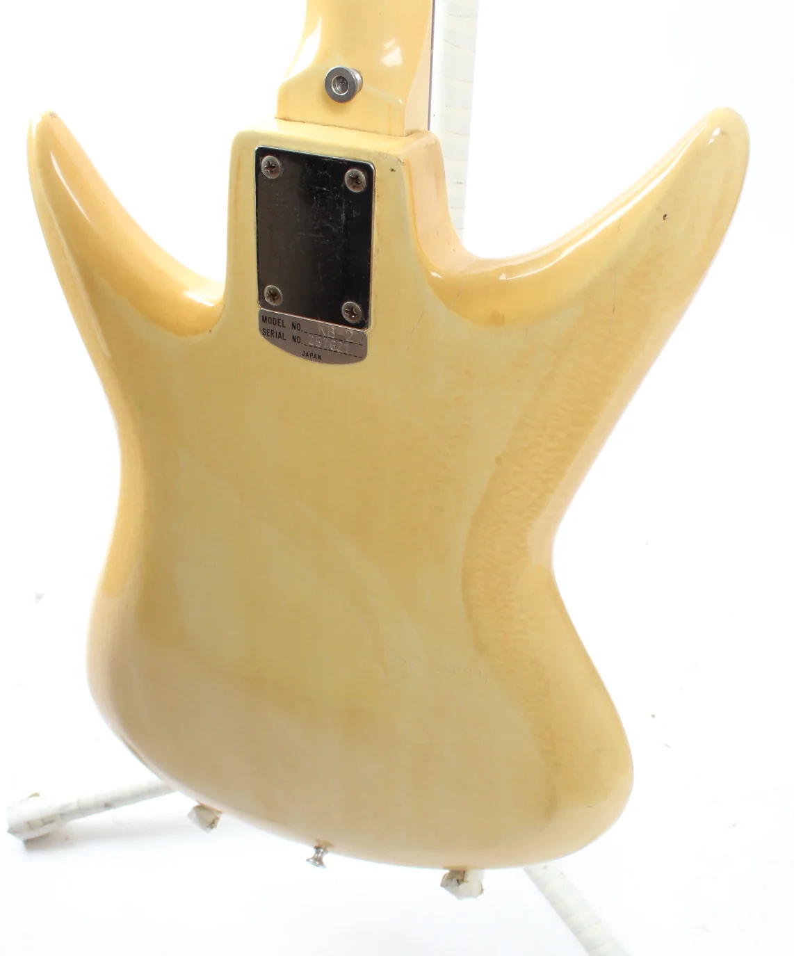 1966 Teisco KB-2 Bass white - Image 8