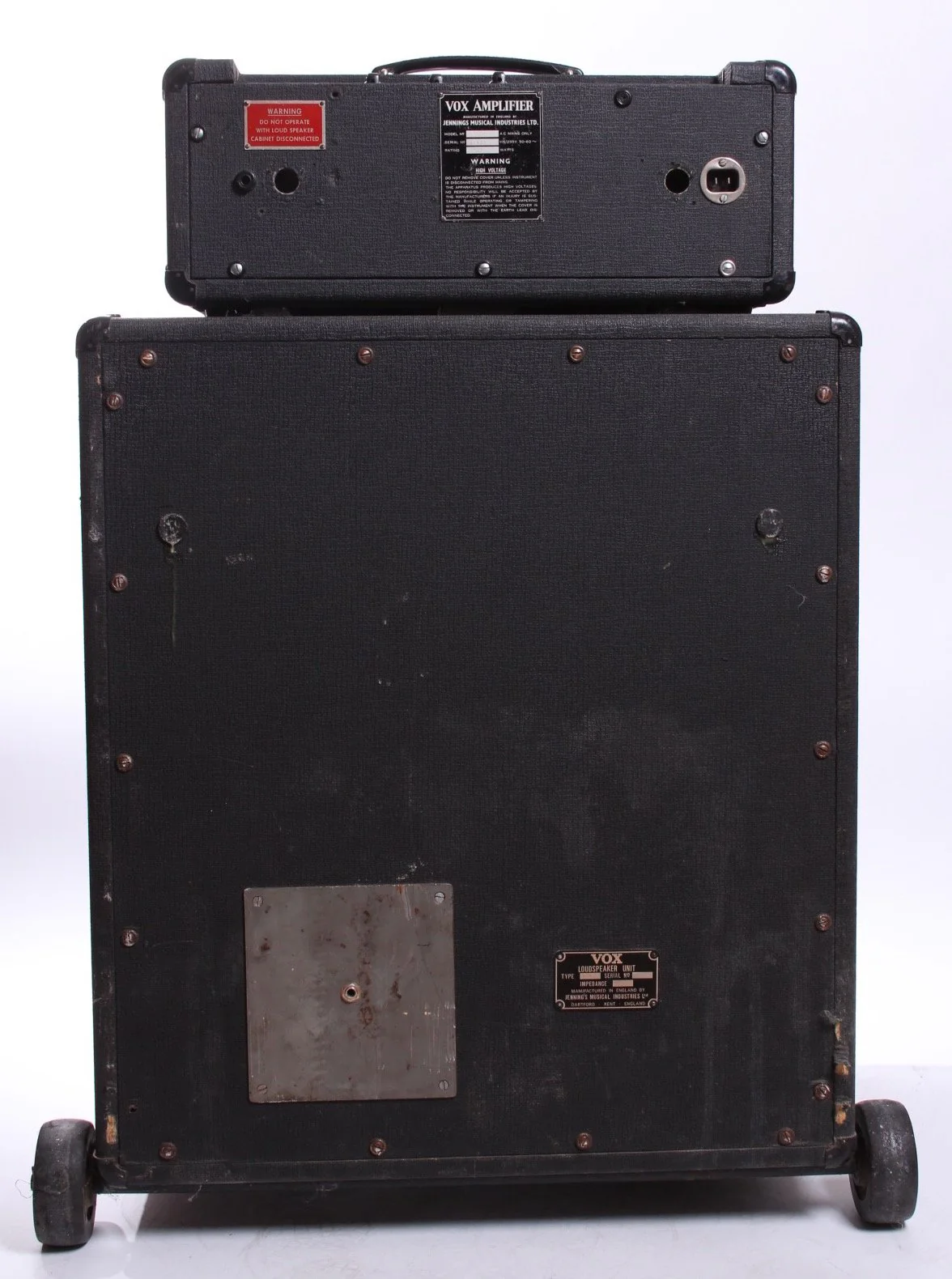 1966 Vox AC100 JMI with Foundation Bass Cabinet - Image 3