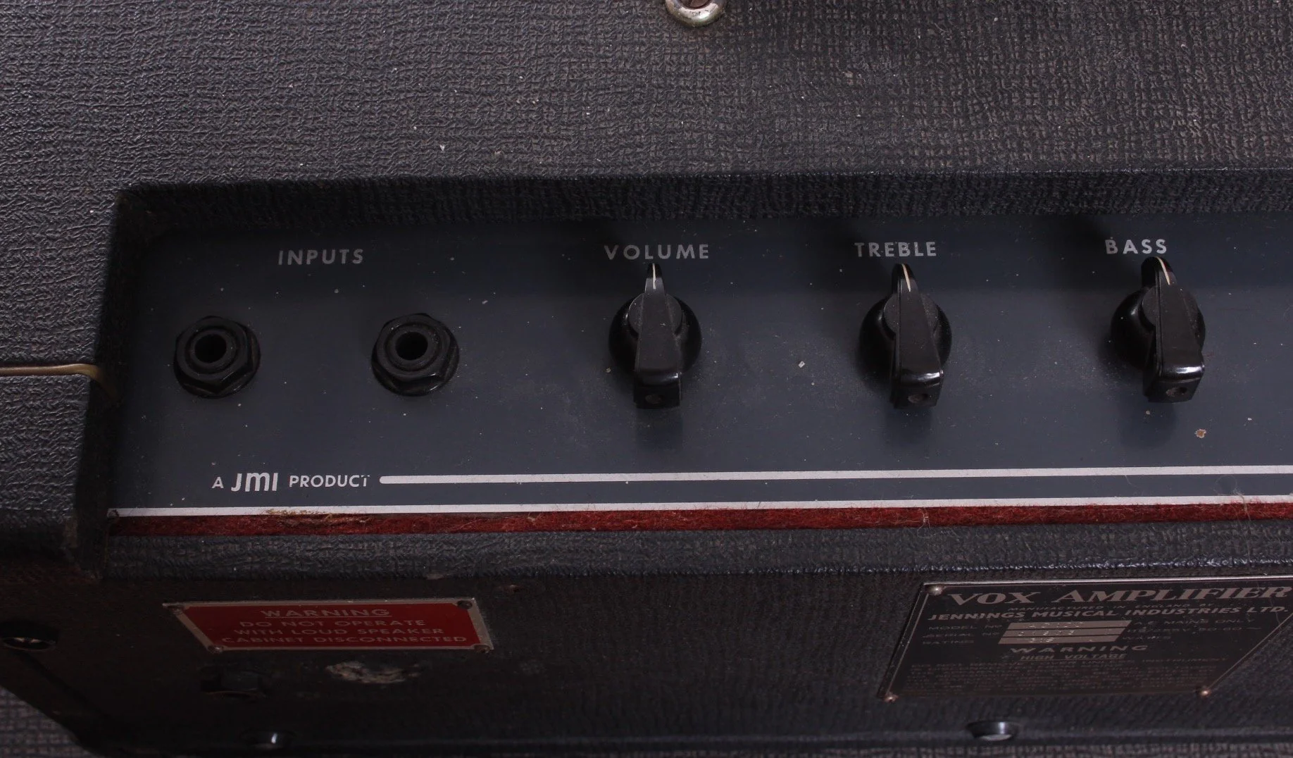 1966 Vox AC100 JMI with Foundation Bass Cabinet - Image 5