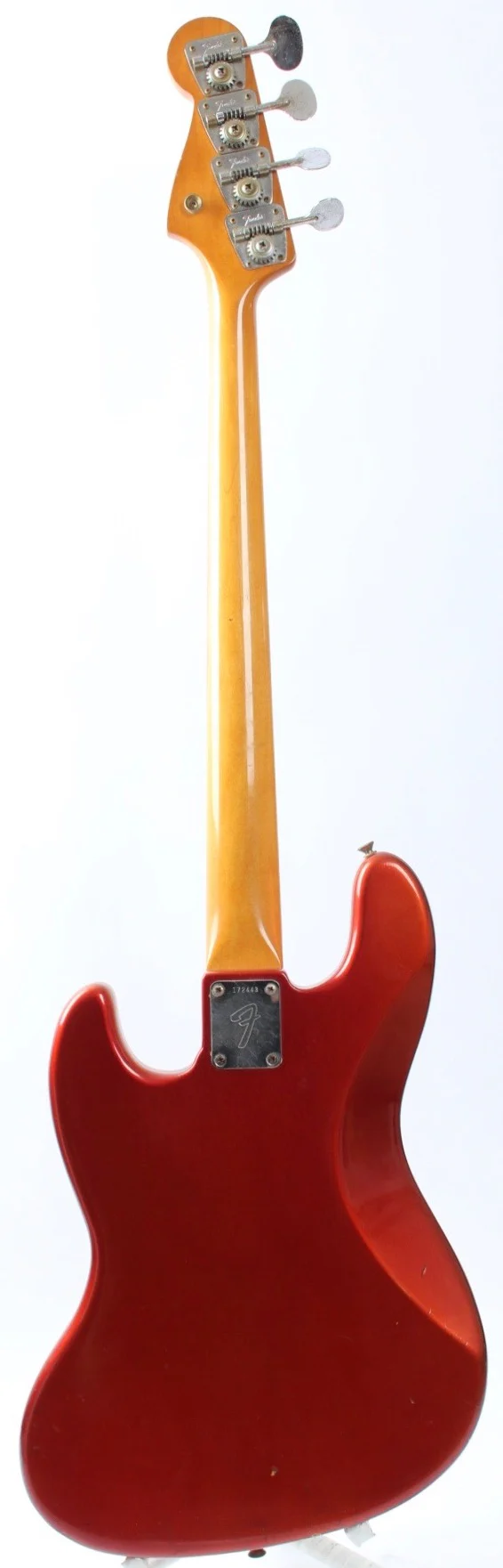 1967 Fender Jazz Bass candy apple red - Image 8