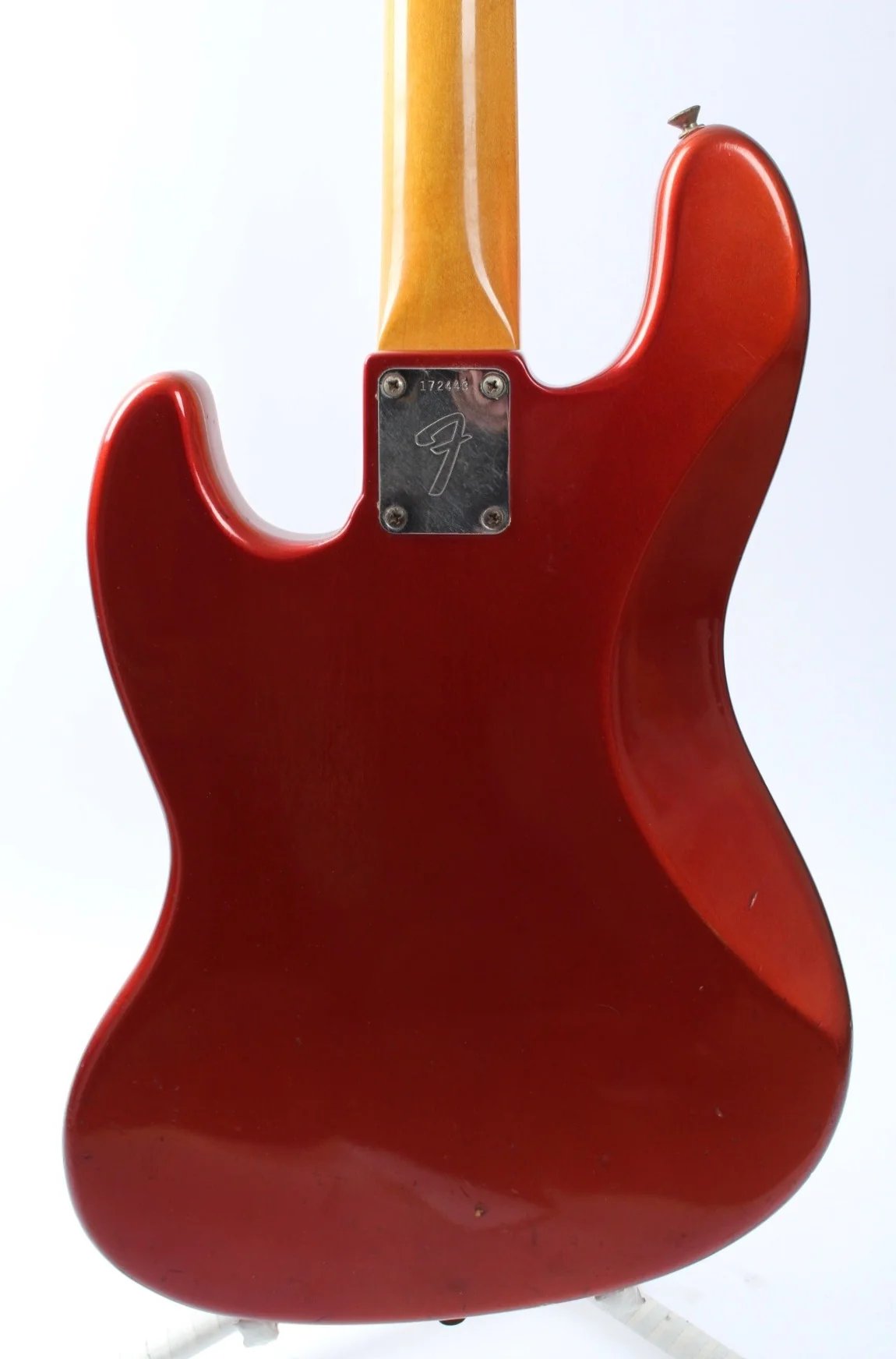 1967 Fender Jazz Bass candy apple red - Image 9