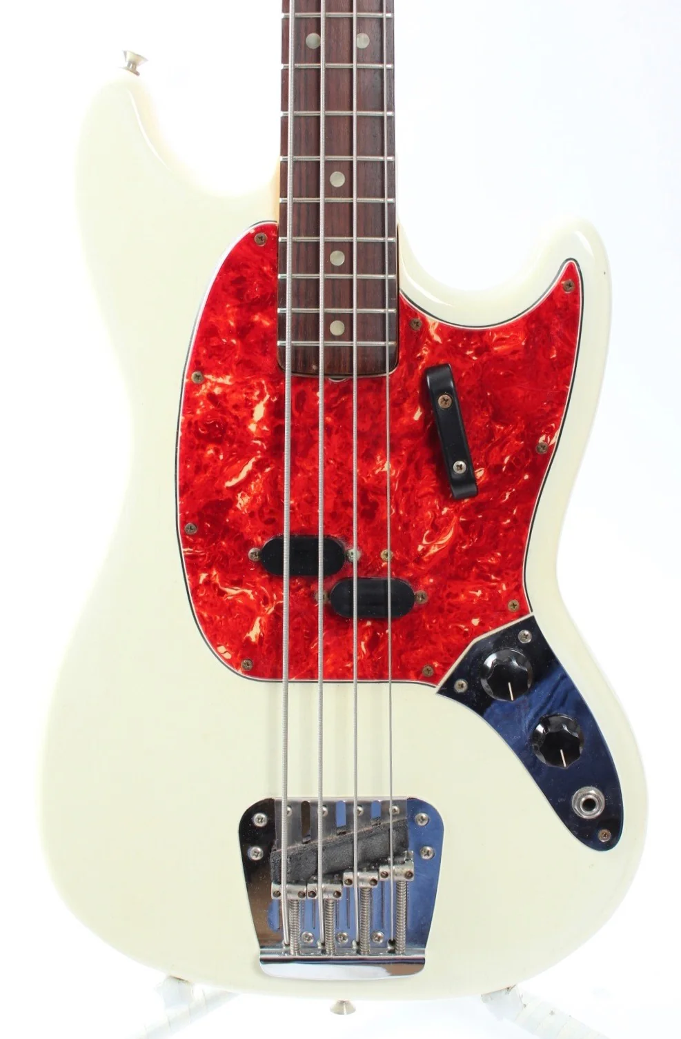 1967 Fender Mustang Bass white - Image 2