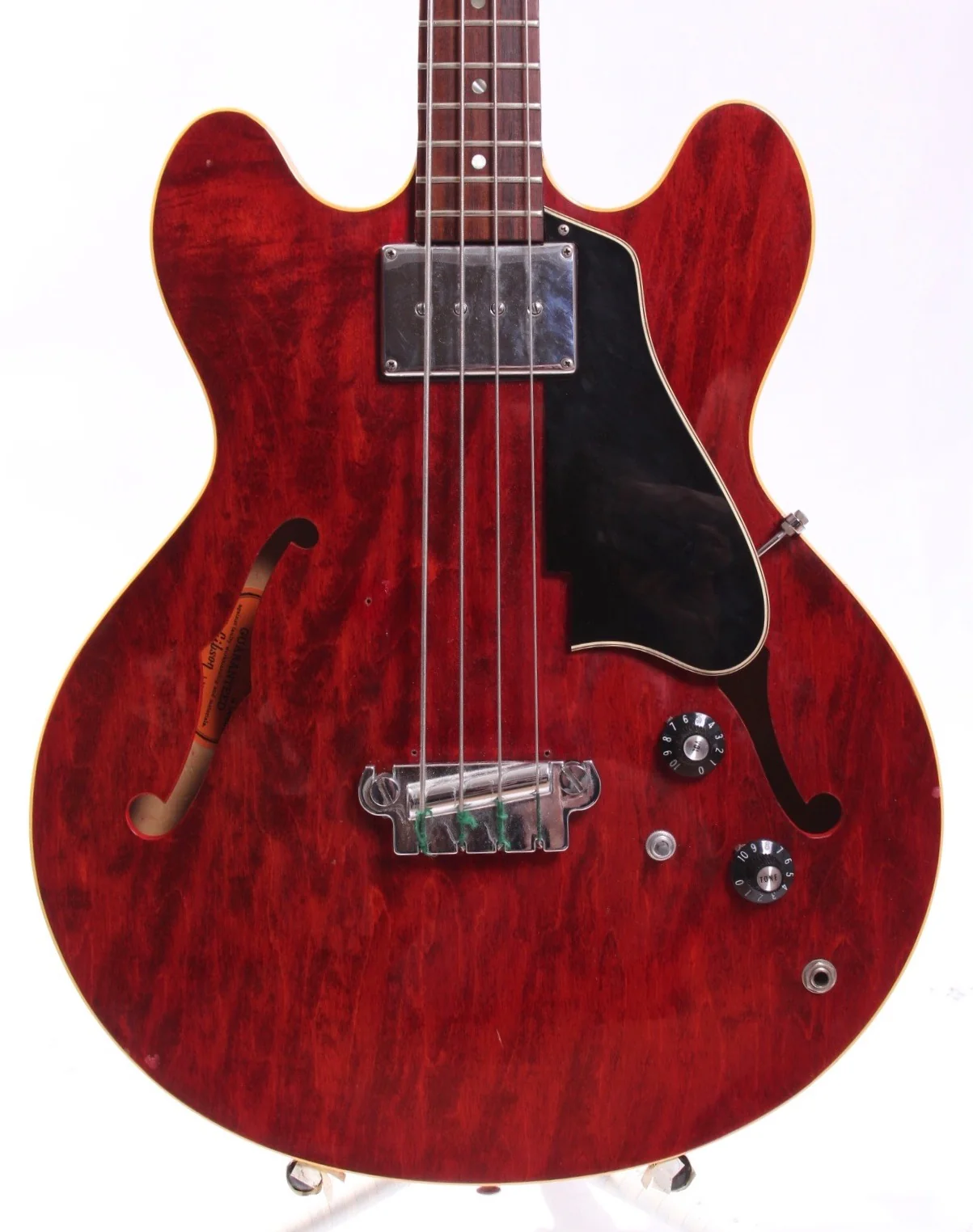 1967 Gibson EB-2 cherry red - Image 2