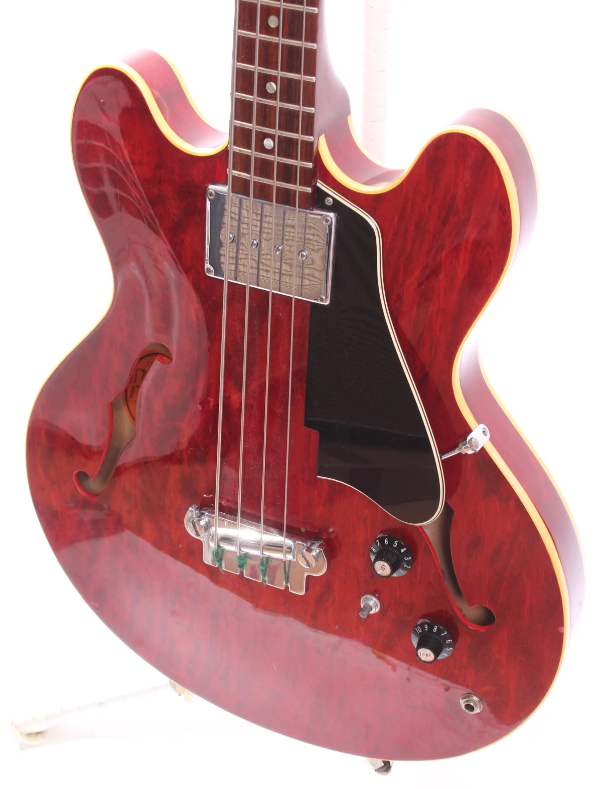 1967 Gibson EB-2 cherry red - Image 3