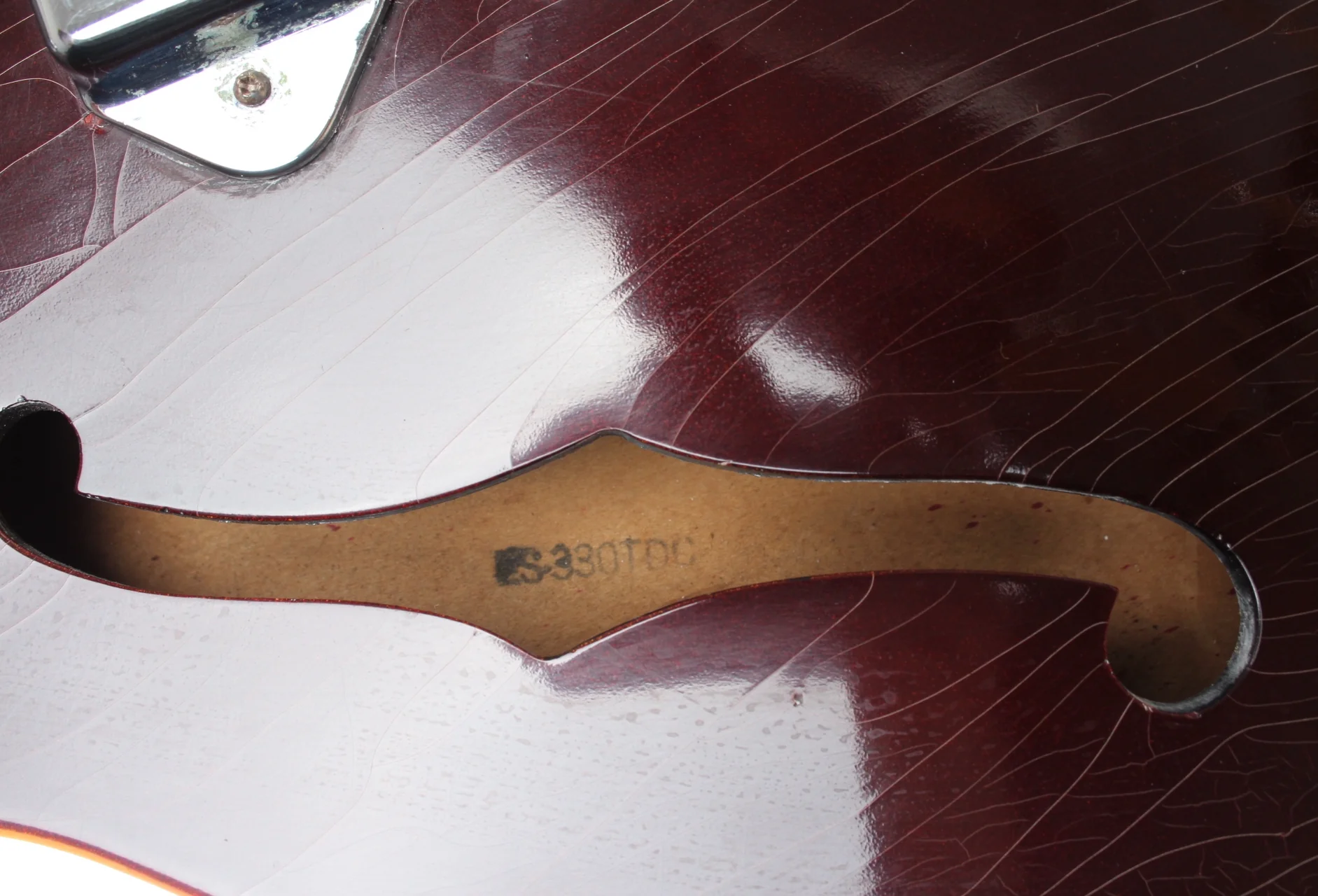 1967 Gibson ES-330 sparkling burgundy mist - Image 11