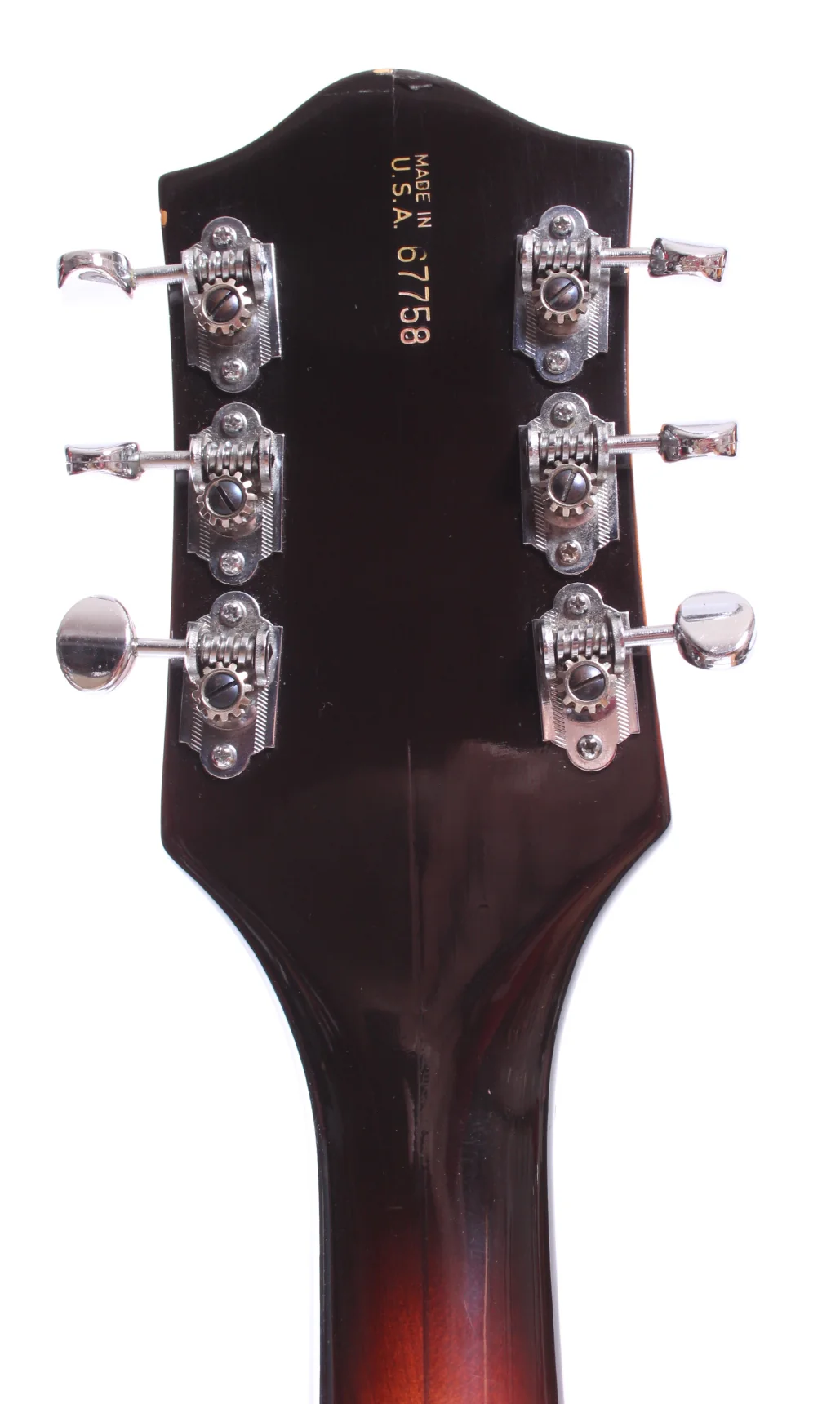 1967 Gretsch 6117 Double Anniversary lefty sunburst - Image 10