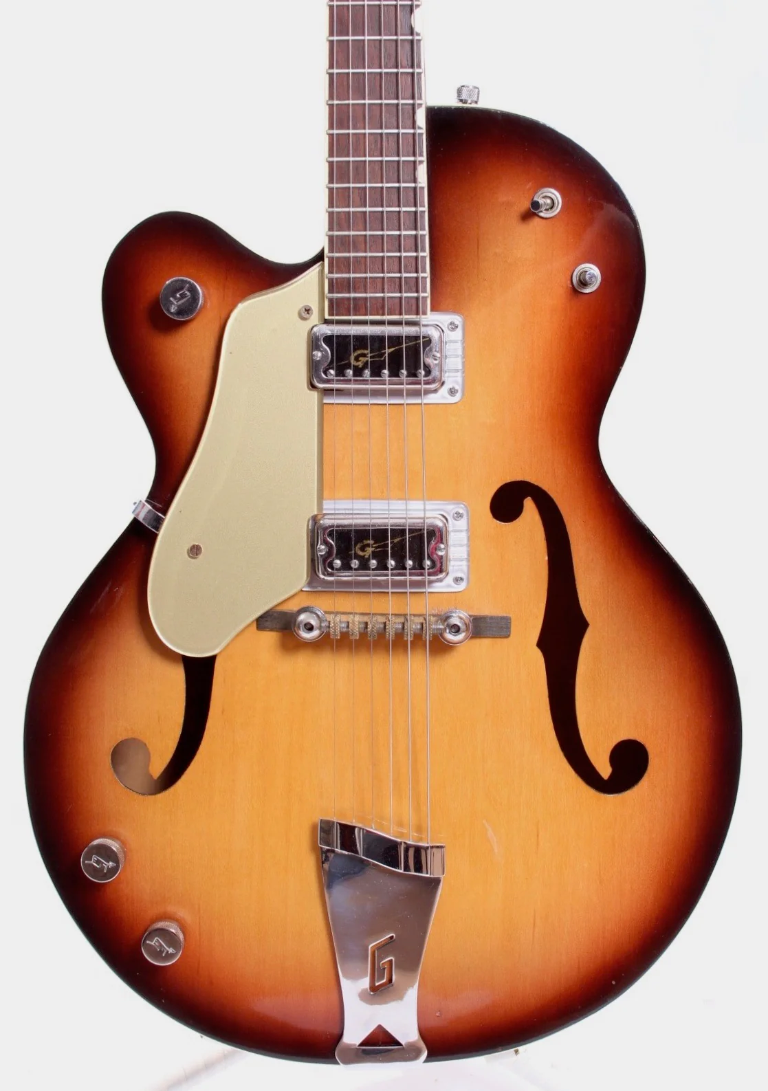 1967 Gretsch 6117 Double Anniversary lefty sunburst - Image 2