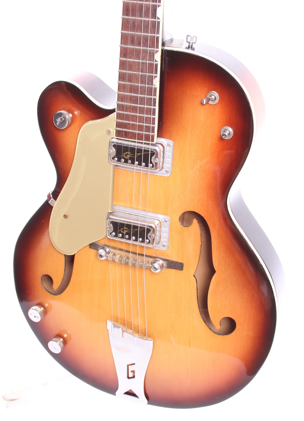 1967 Gretsch 6117 Double Anniversary lefty sunburst - Image 3