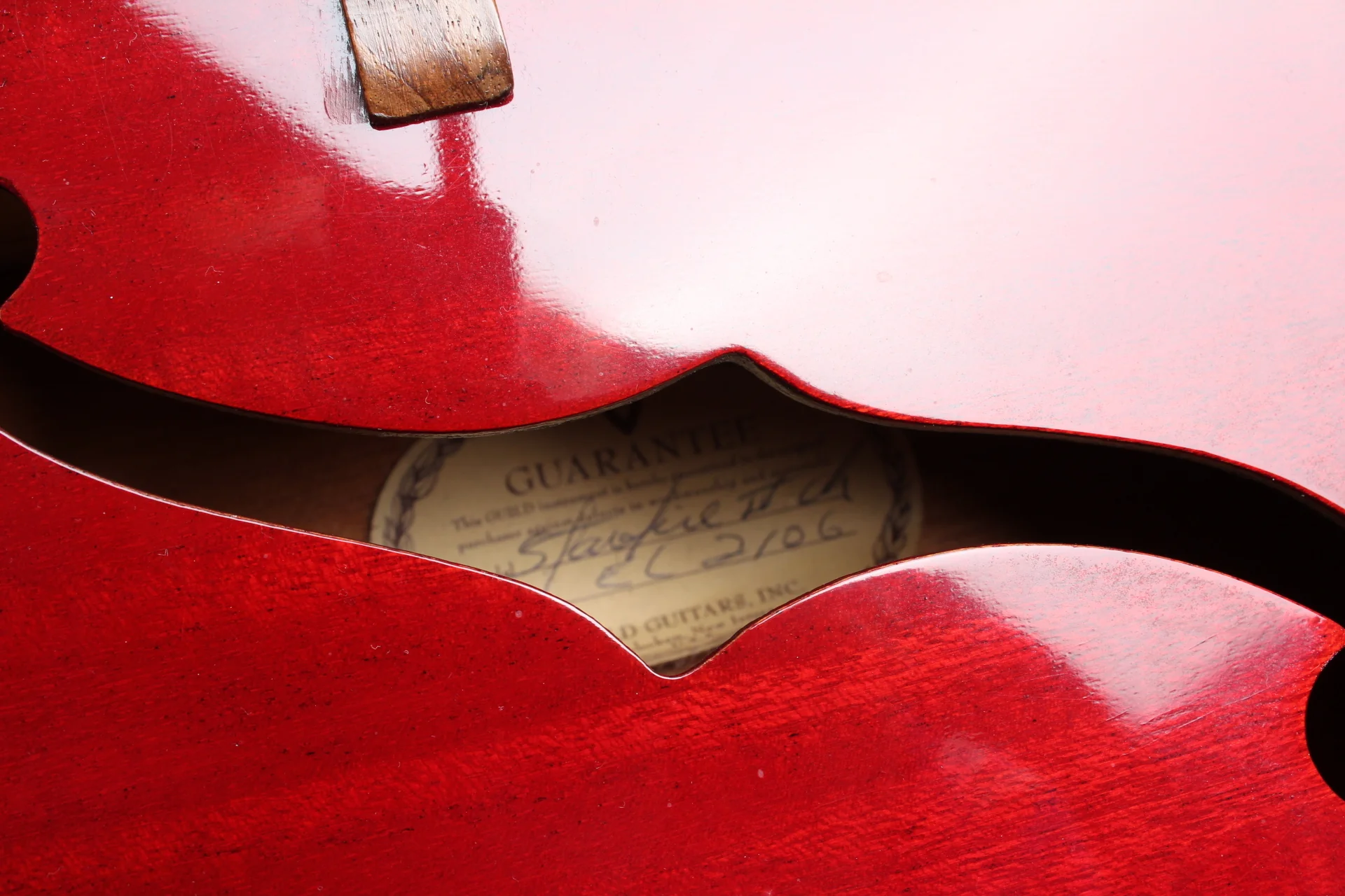 1967 Guild Starfire IV cherry red - Image 11