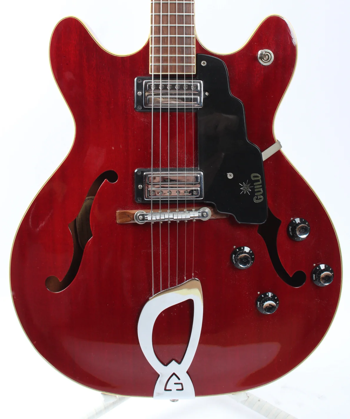 1967 Guild Starfire IV cherry red - Image 2