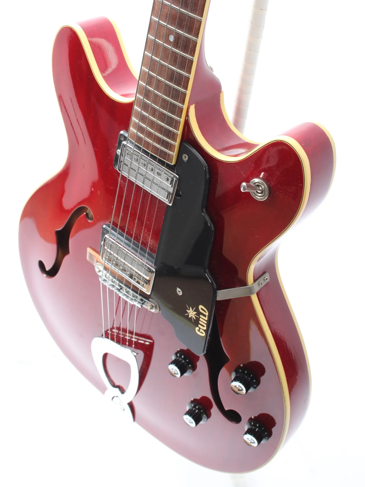 1967 Guild Starfire IV cherry red - Image 3
