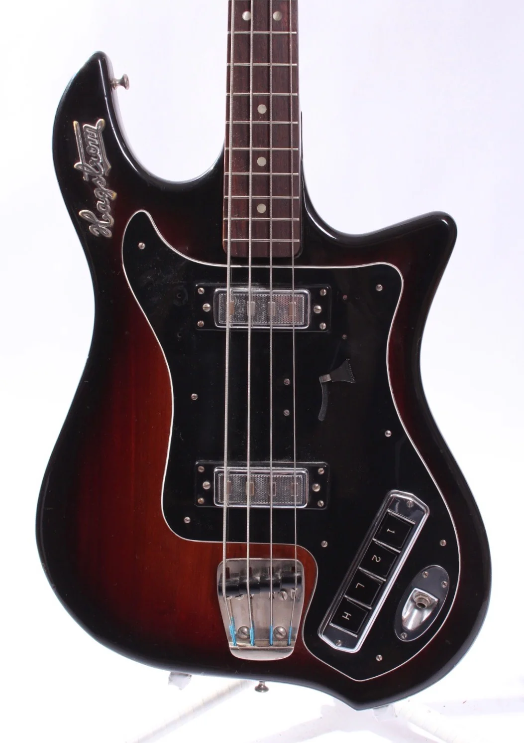 1967 Hagstrom Coronado IV Bass sunburst - Image 2
