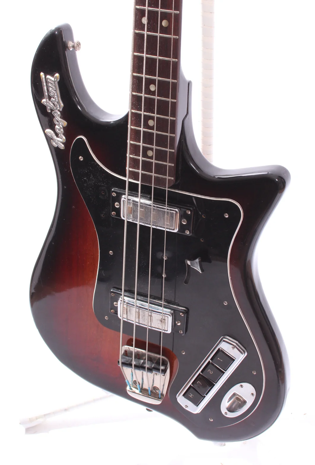 1967 Hagstrom Coronado IV Bass sunburst - Image 3