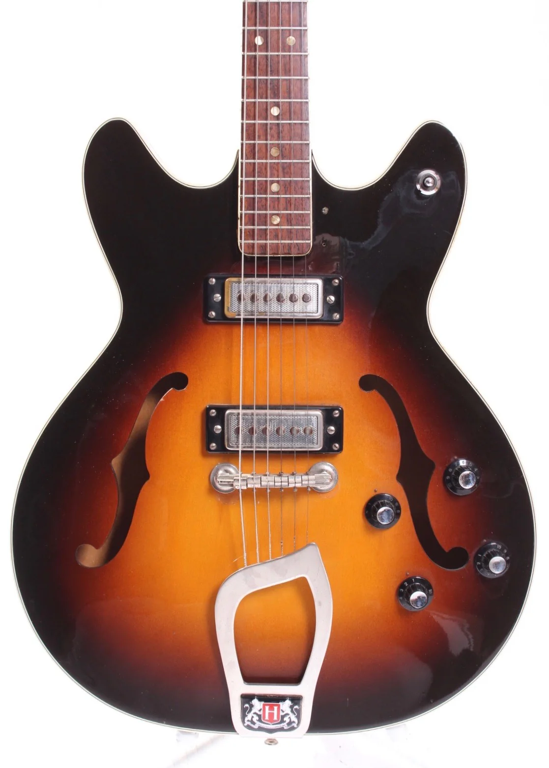 1967 Hagstrom Viking sunburst - Image 2