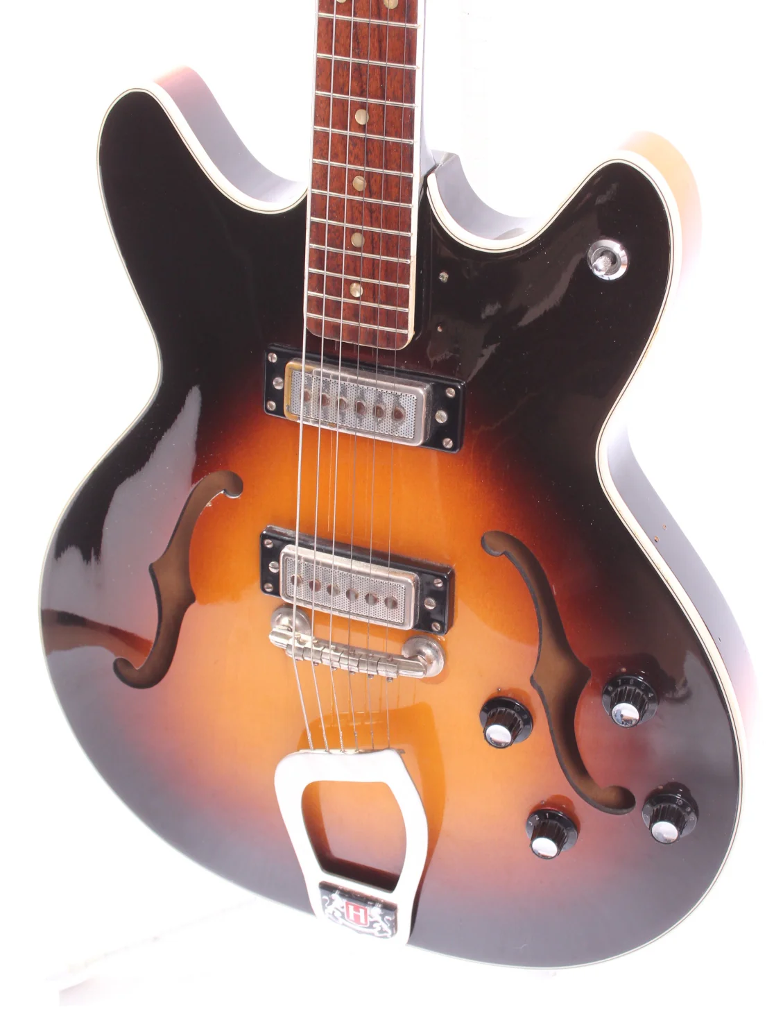 1967 Hagstrom Viking sunburst - Image 3