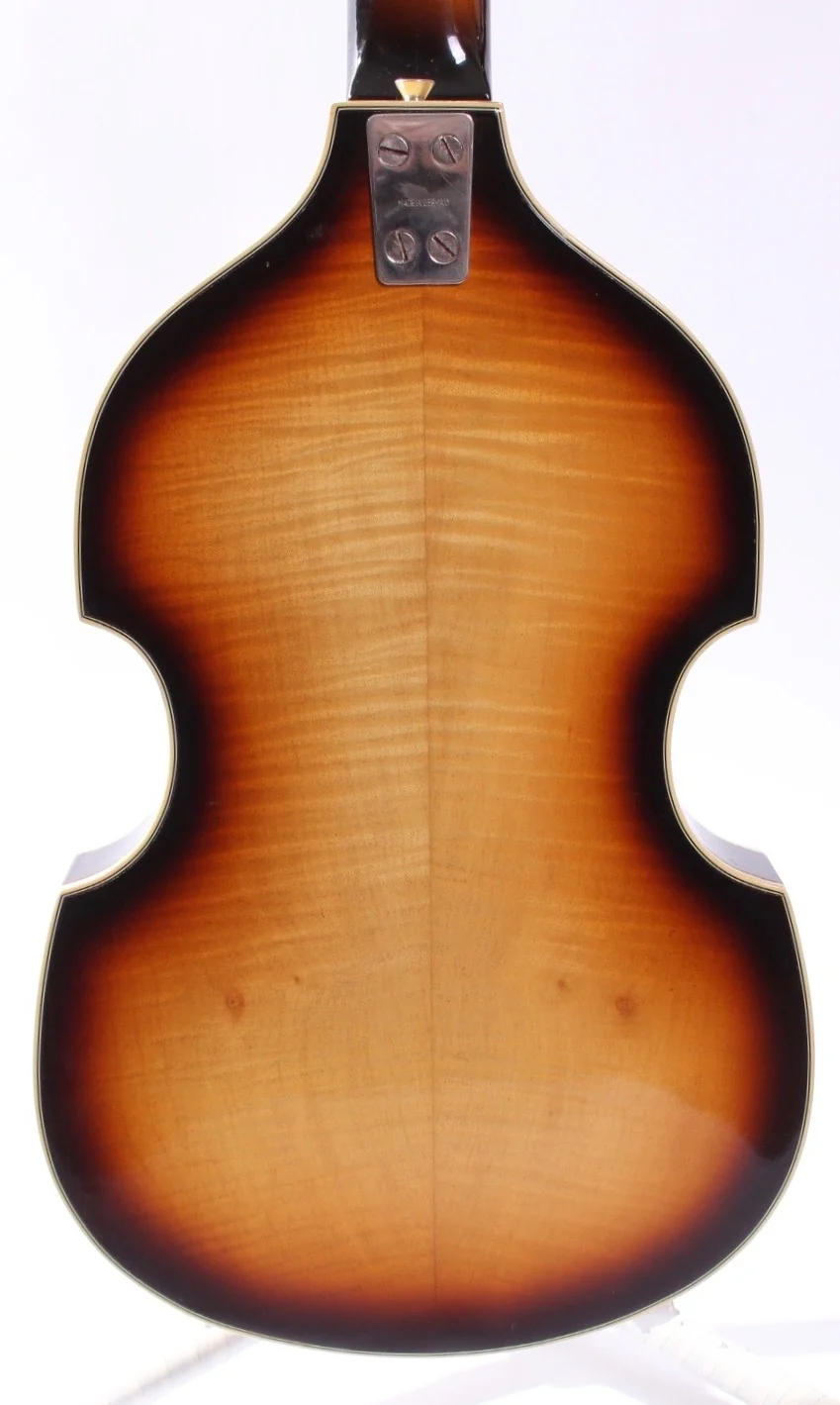1967 Klira Twen Star Bass 356 sunburst - Image 7