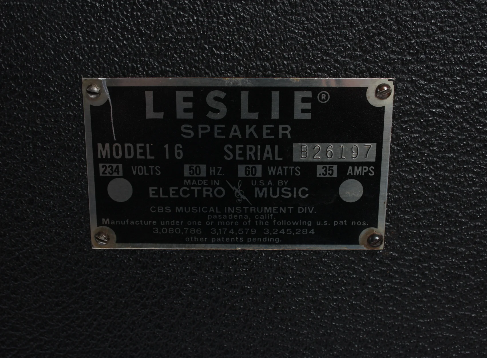 1967 Leslie Speaker Model 16 - Image 7