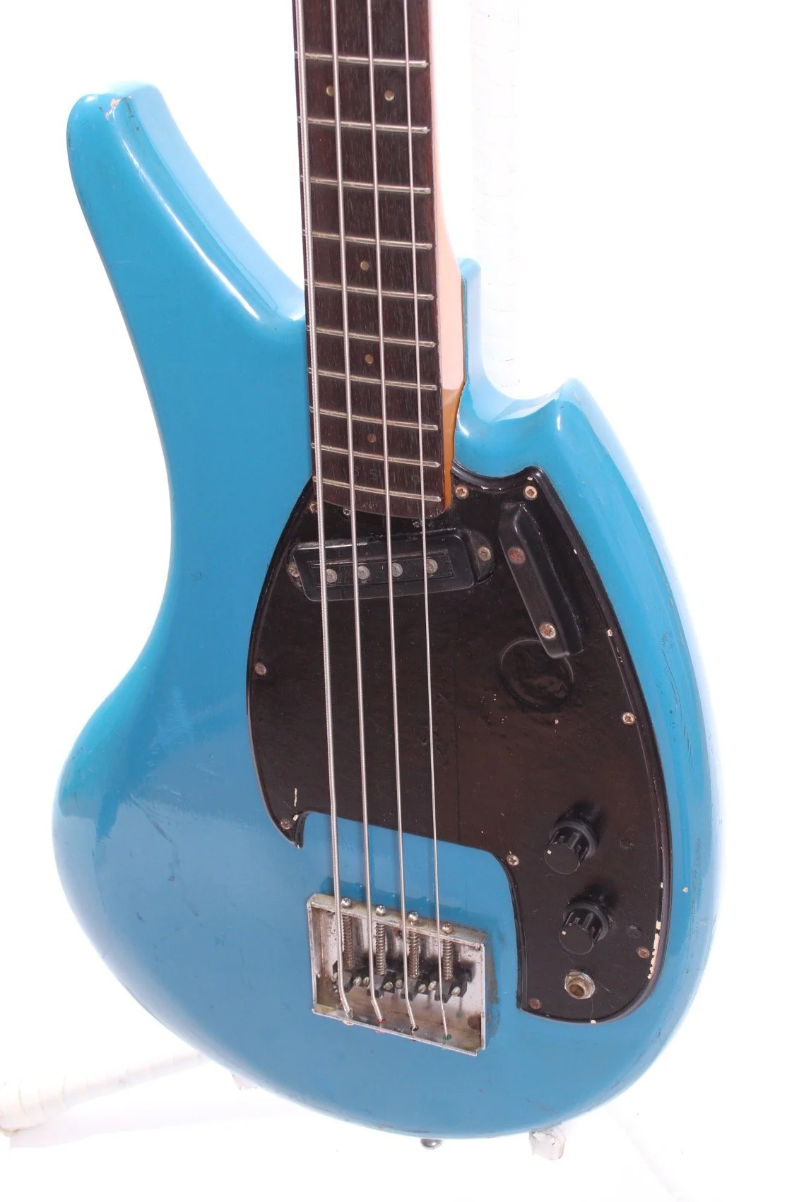 1967 Yamaha SB-1C Flying Banana Bass blue - Image 3