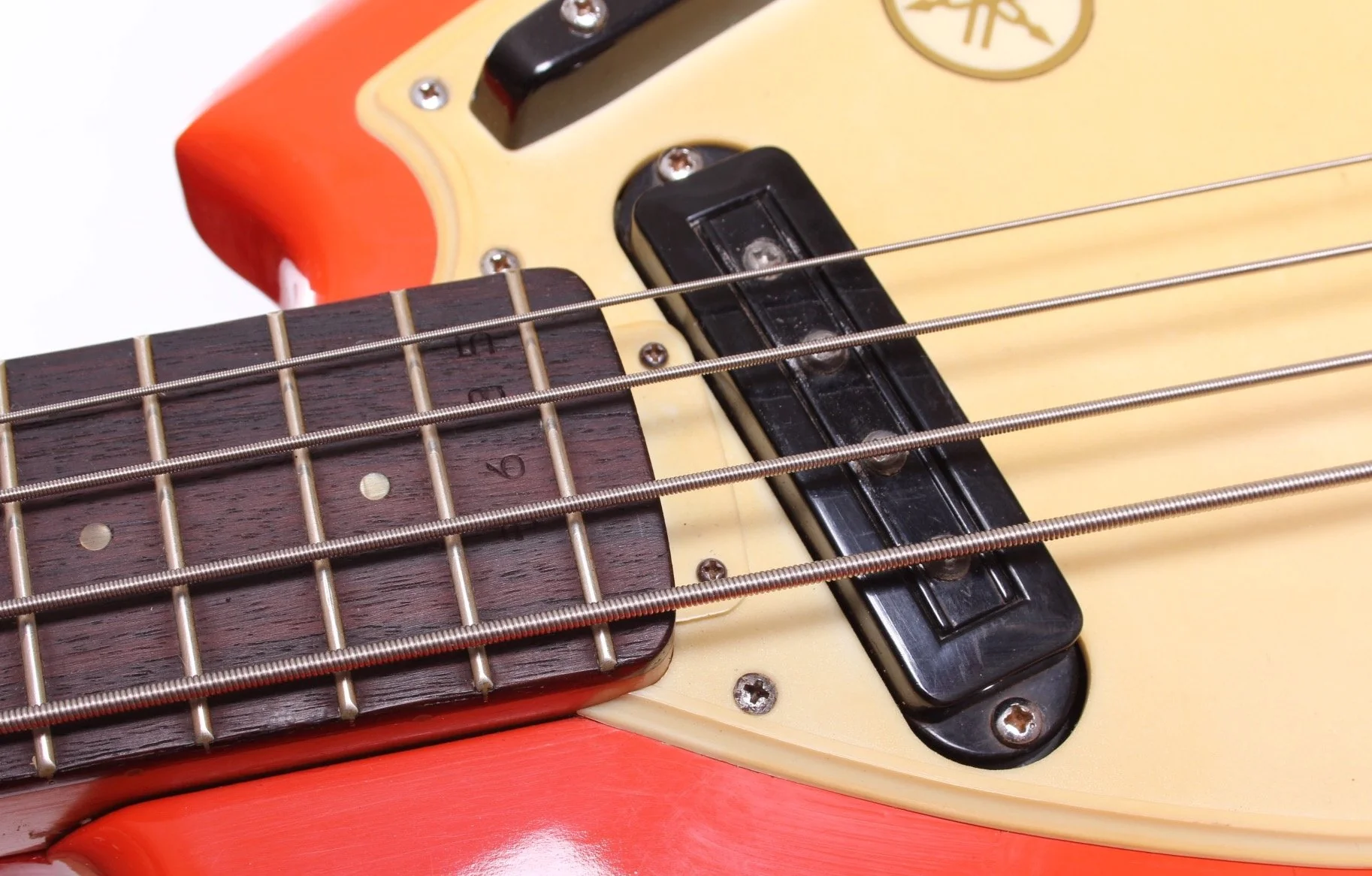 1967 Yamaha SB-1C Flying Banana Bass orange - Image 11