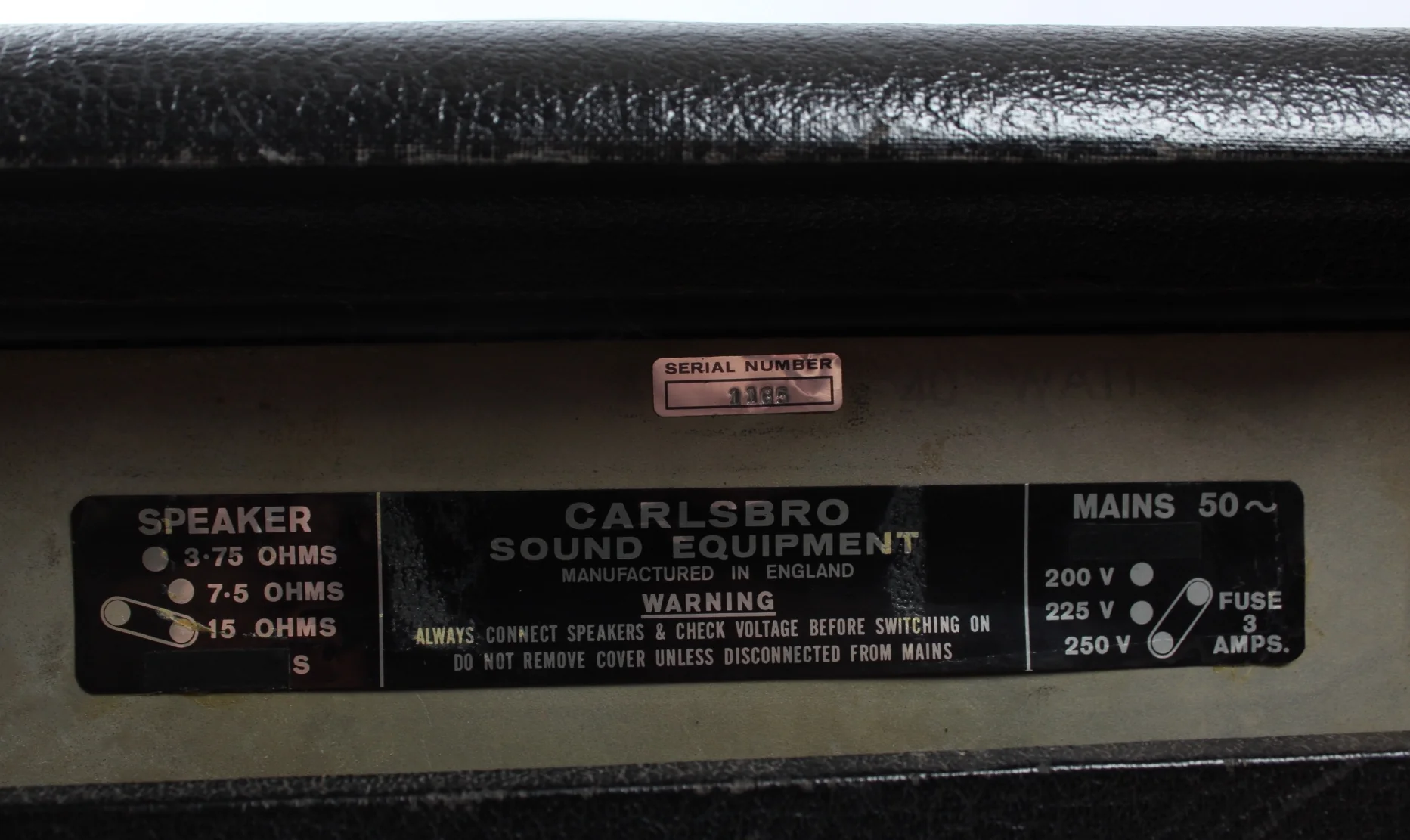 1968 Carlsbro CS40-L 2x12" combo amp - Image 9