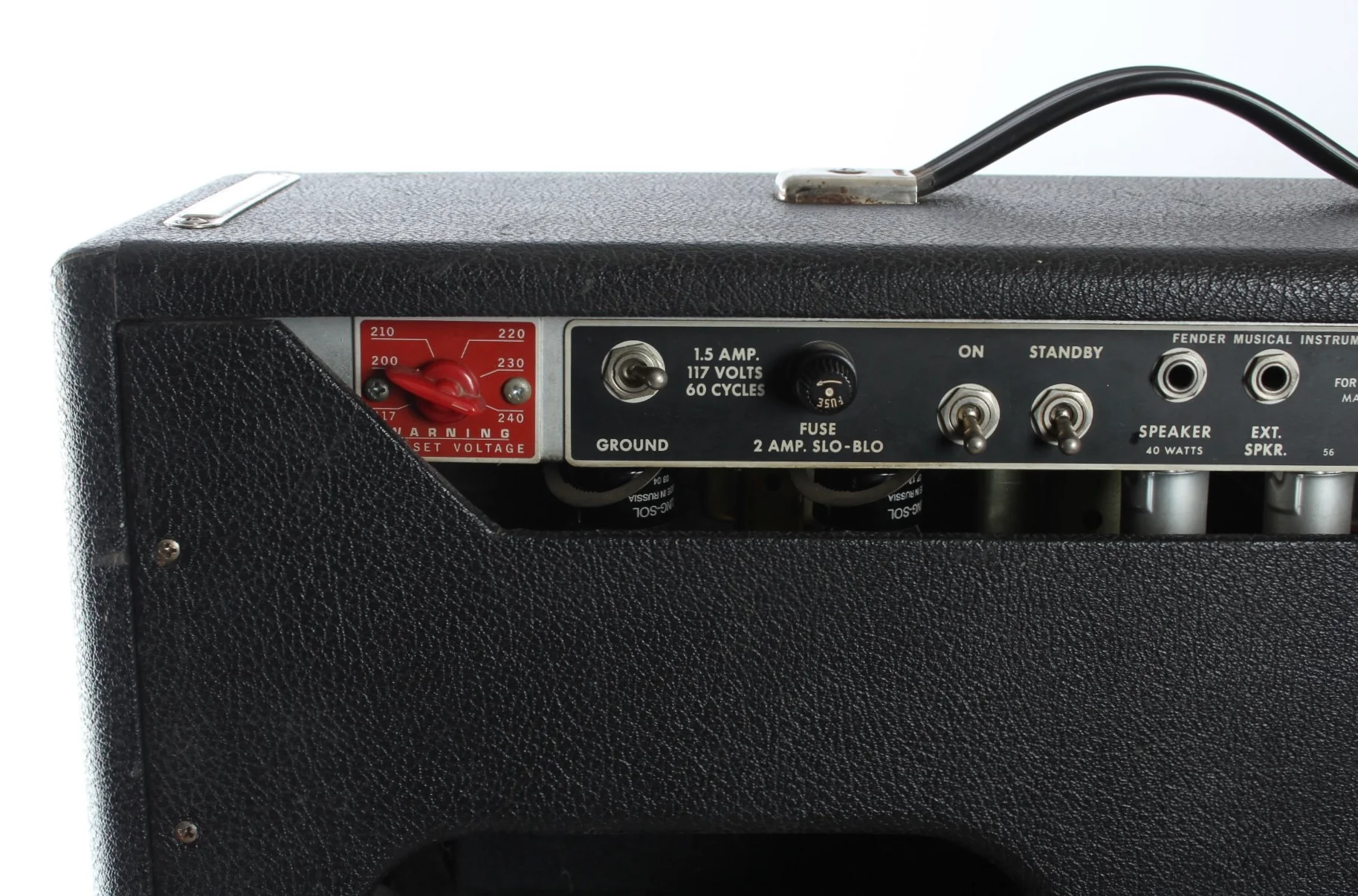1968 Fender Bandmaster Reverb Amp TFL5005D drip edge silverface - Image 11
