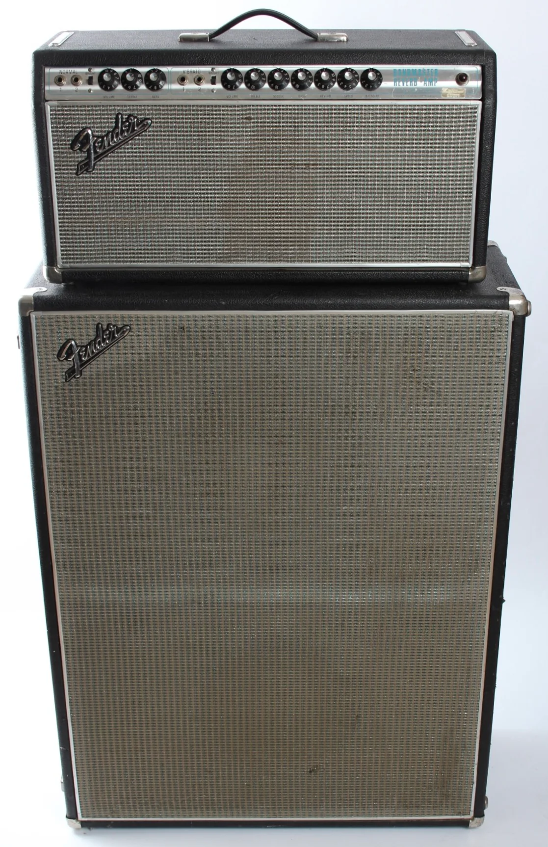 1968 Fender Bandmaster Reverb Amp TFL5005D drip edge silverface - Image 2