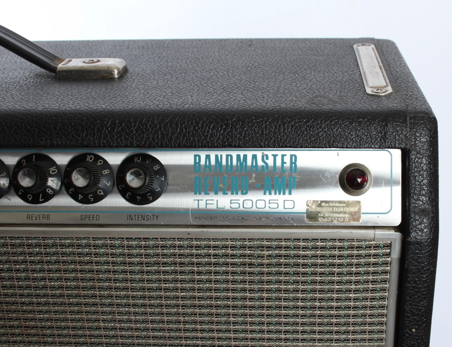 1968 Fender Bandmaster Reverb Amp TFL5005D drip edge silverface - Image 3
