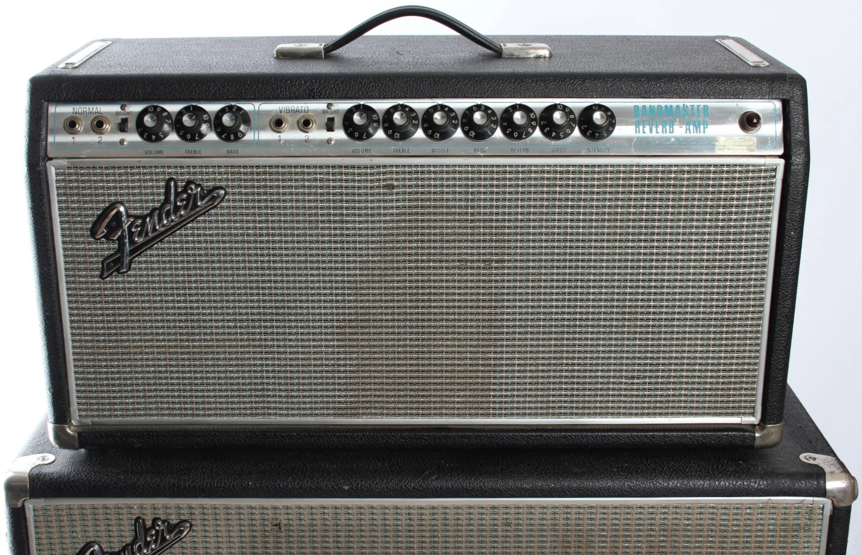 1968 Fender Bandmaster Reverb Amp TFL5005D drip edge silverface - Image 7