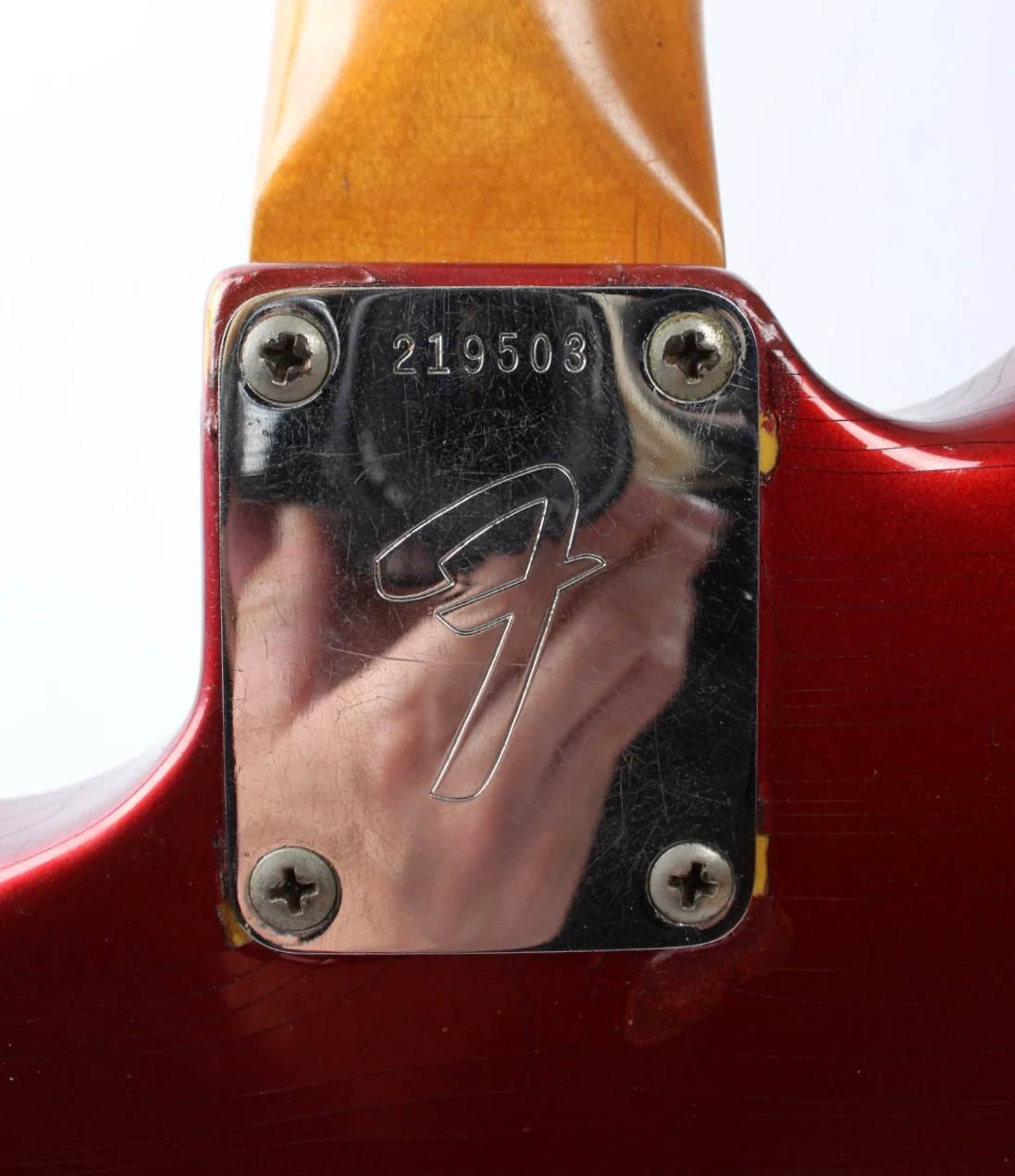 1968 Fender Jaguar candy apple red - Image 11