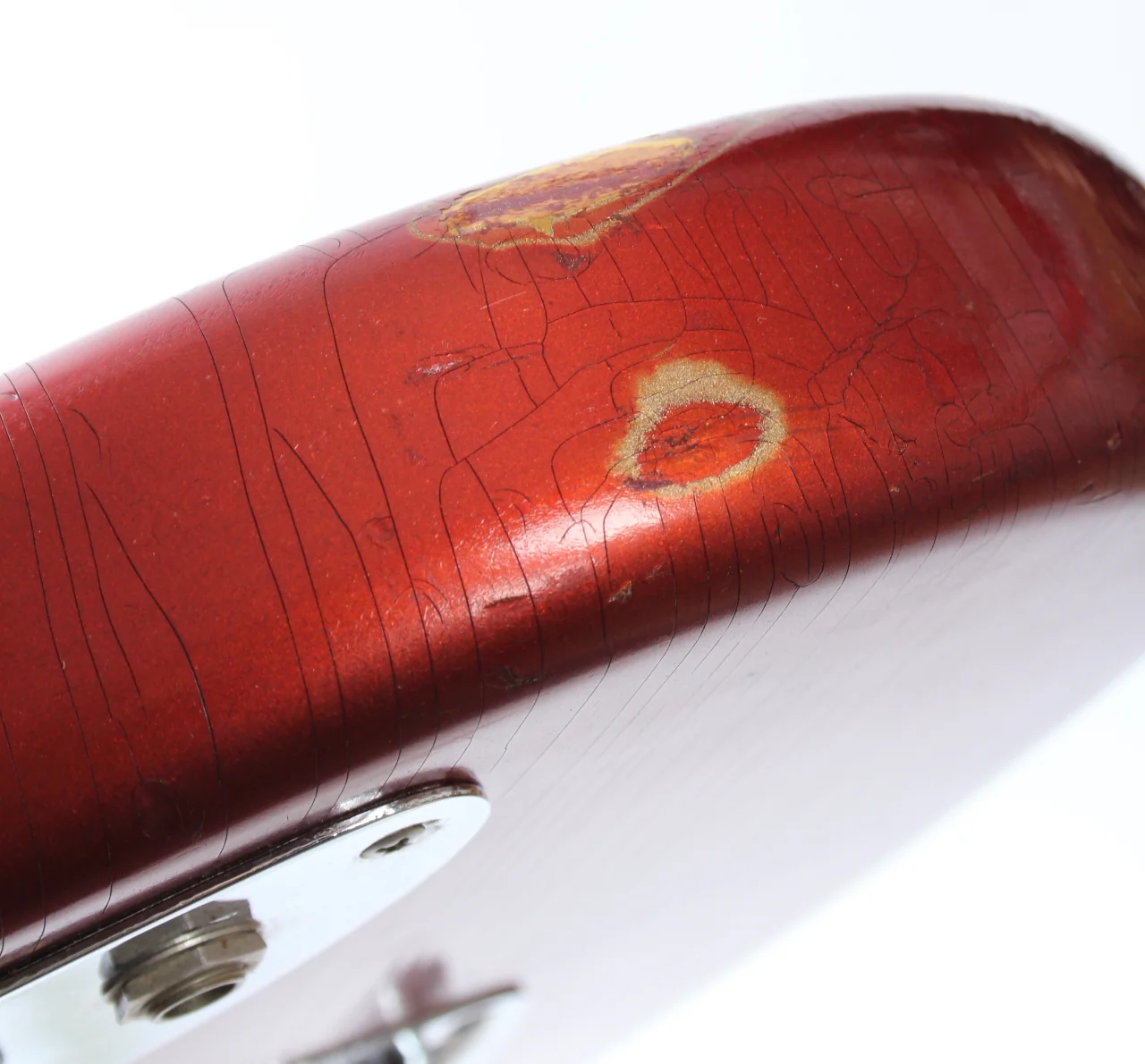 1968 Fender Jaguar candy apple red - Image 12