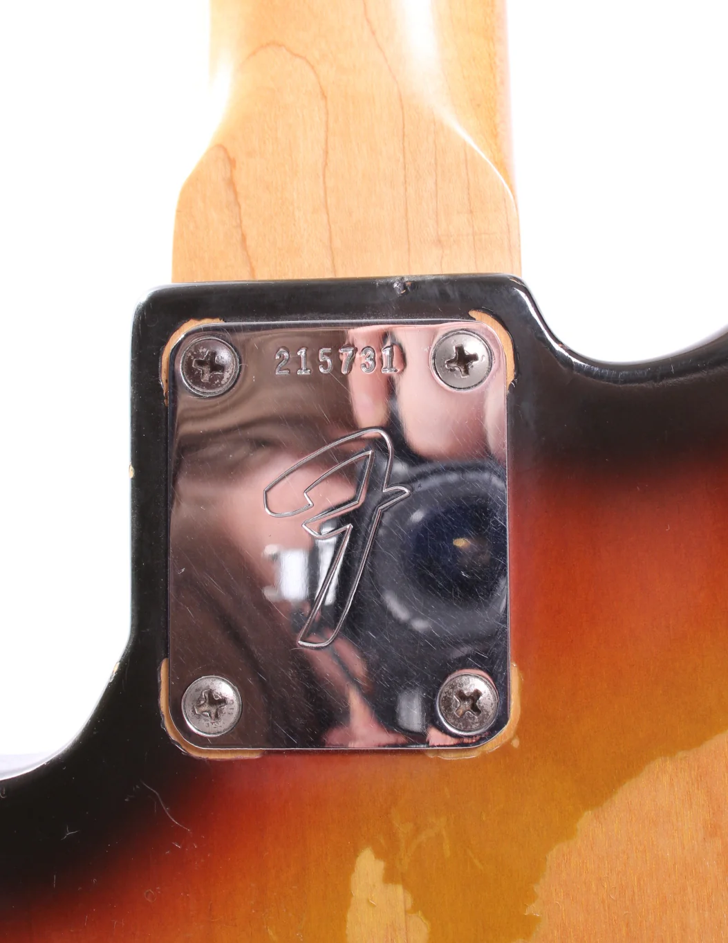 1968 Fender Jazz Bass fretless sunburst - Image 11