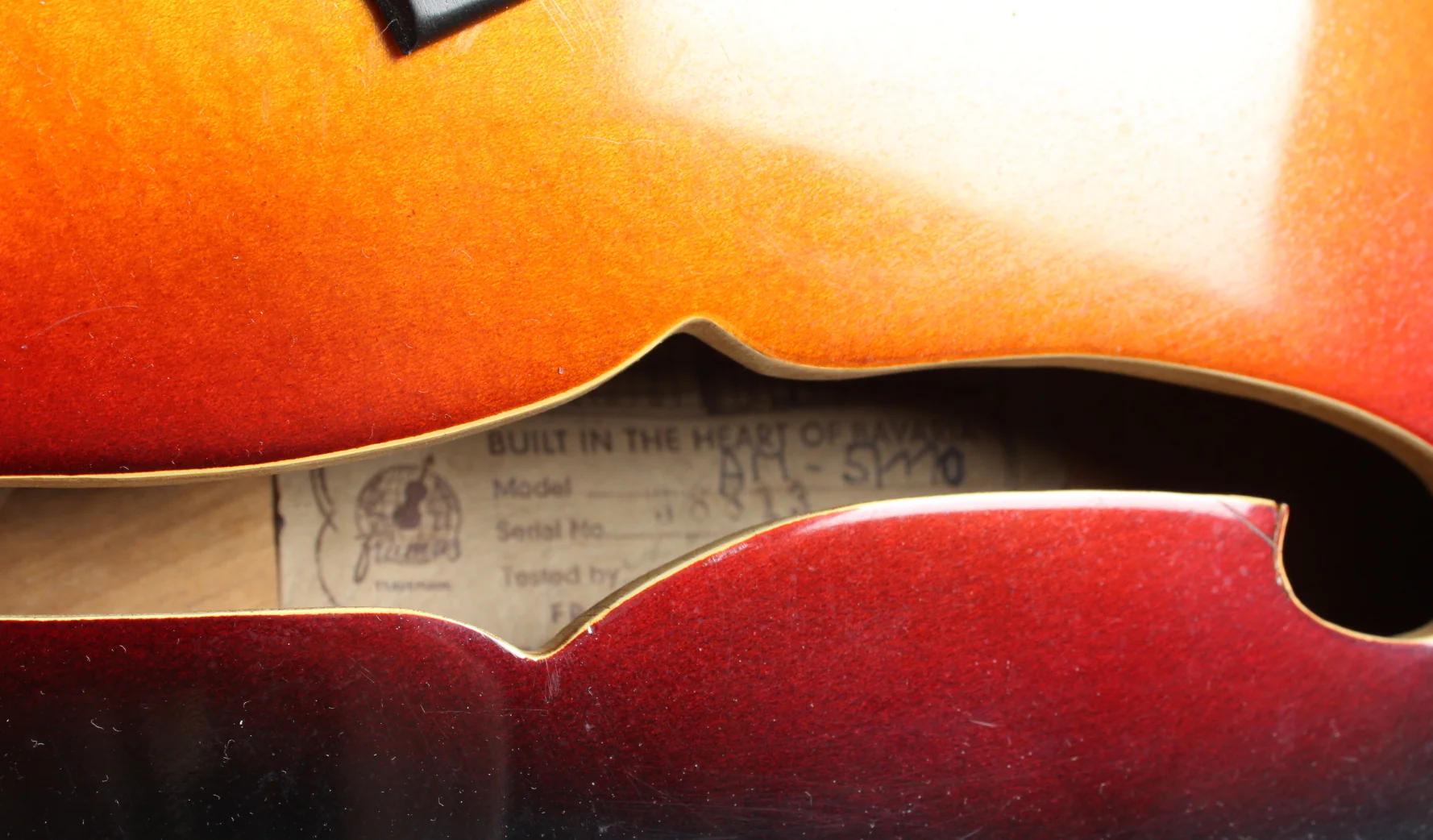 1968 Framus Atlantic 5/110 sunburst - Image 11